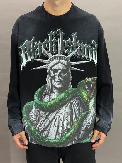 Liberty Skull Black LS BI