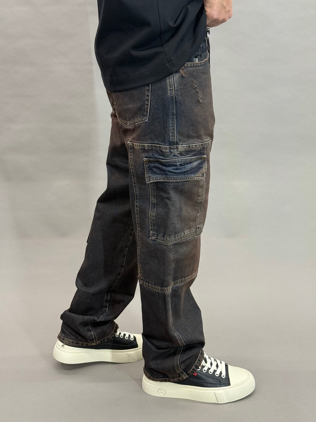 Cargo Worker Sandblasted Brown