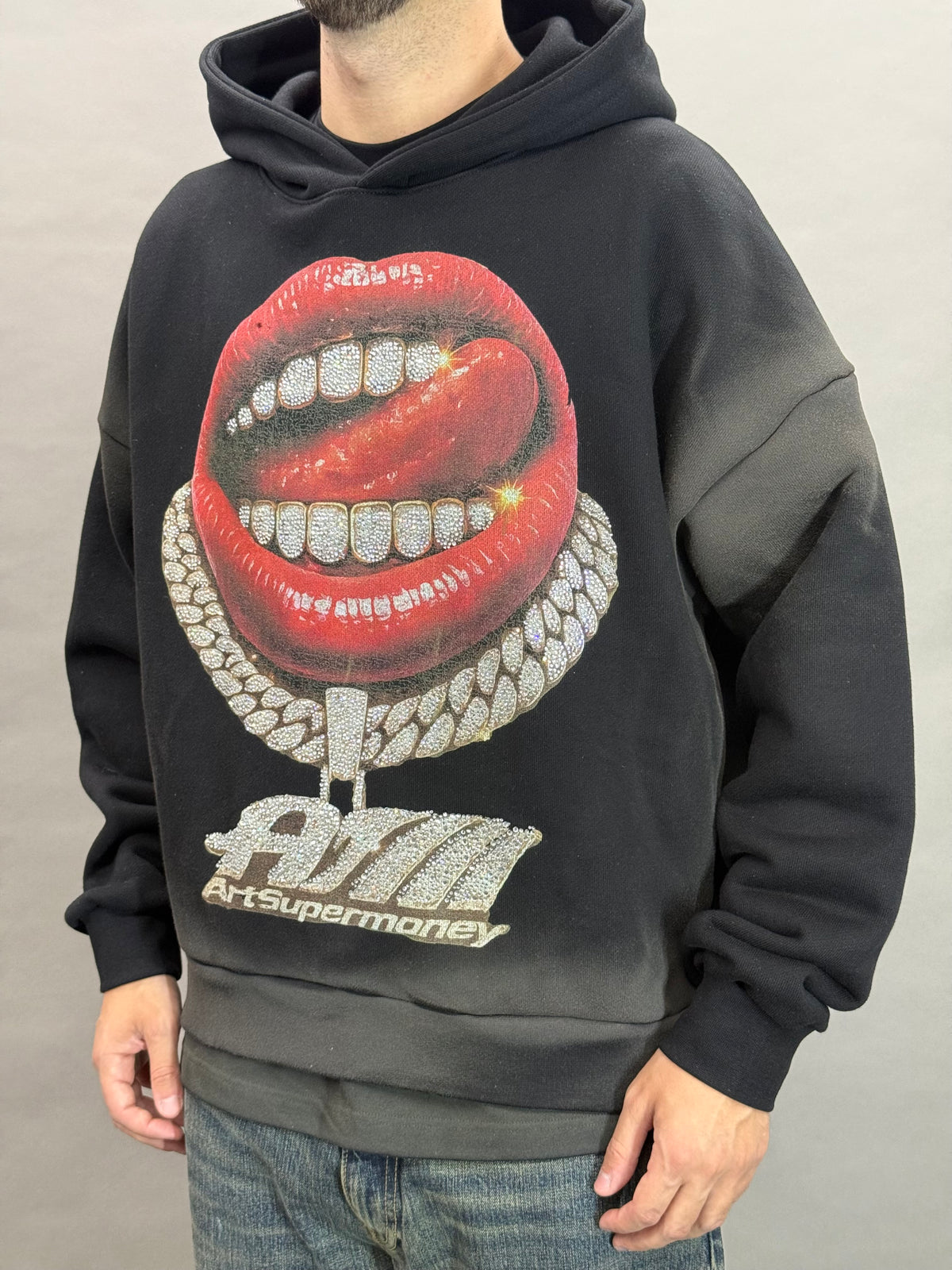 Hoodie Grillz Black