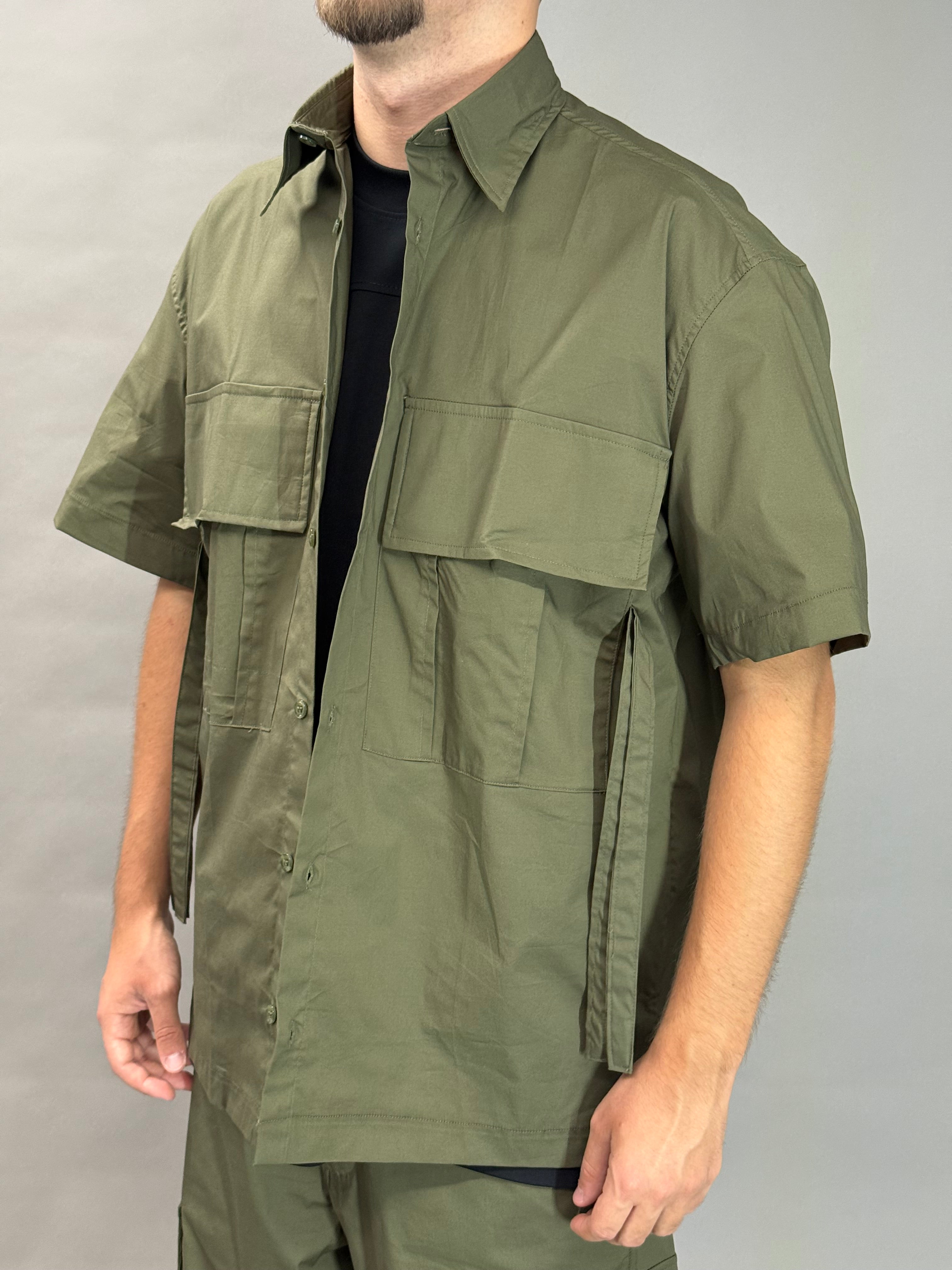 Double Pocket Cargo Green