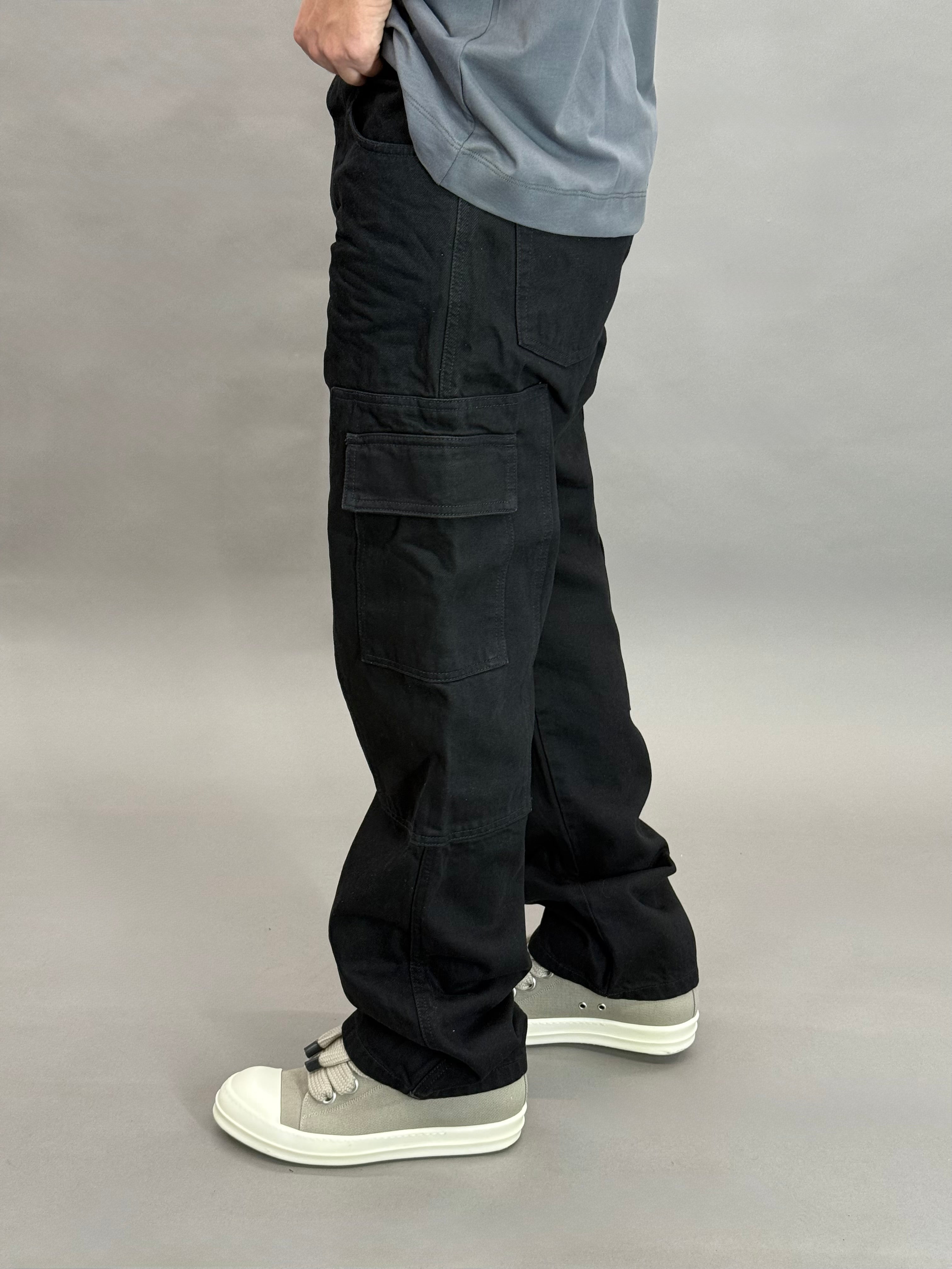 Cargo Black Denim