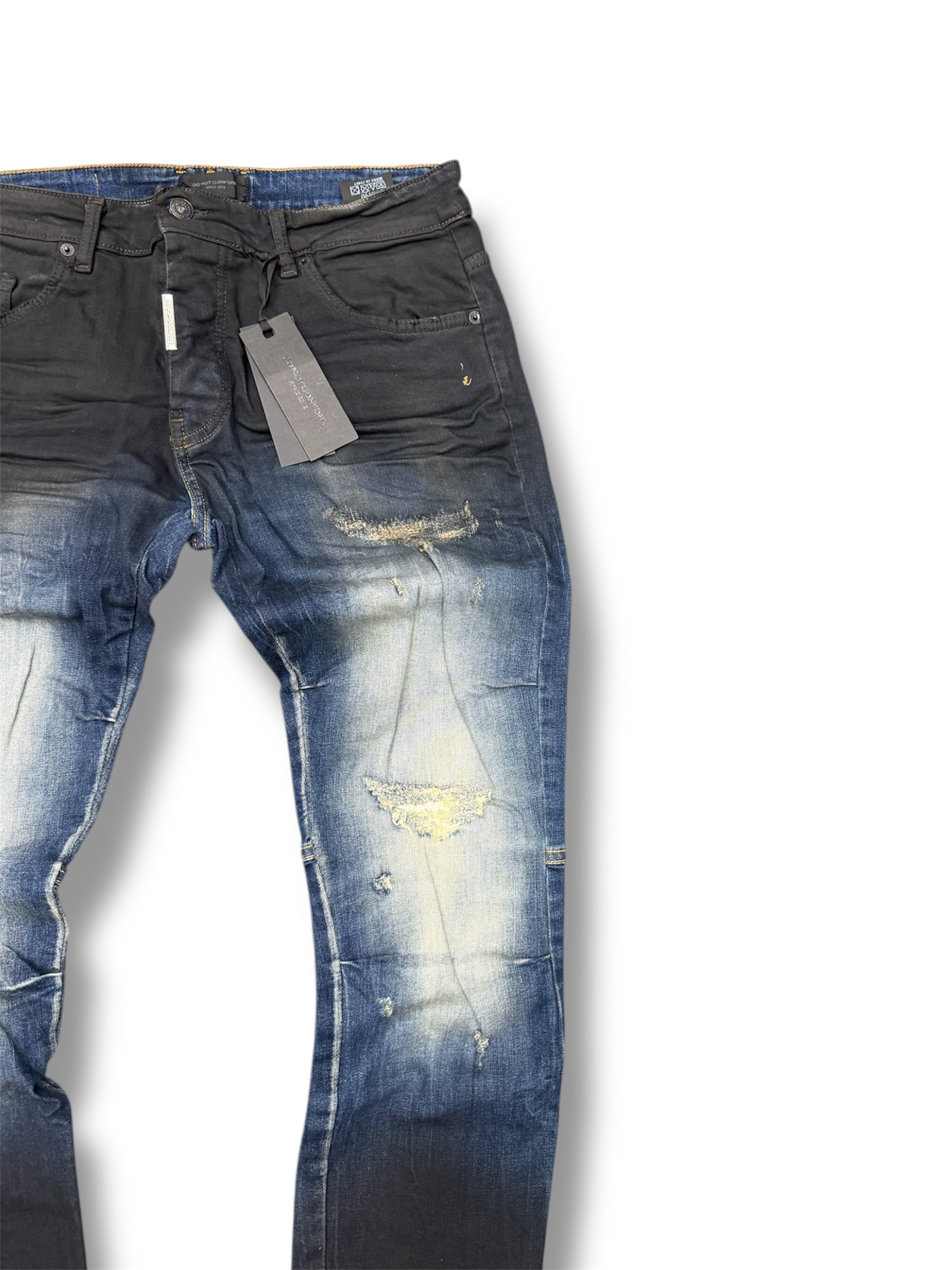 DNC X SH Skinny Black Blue