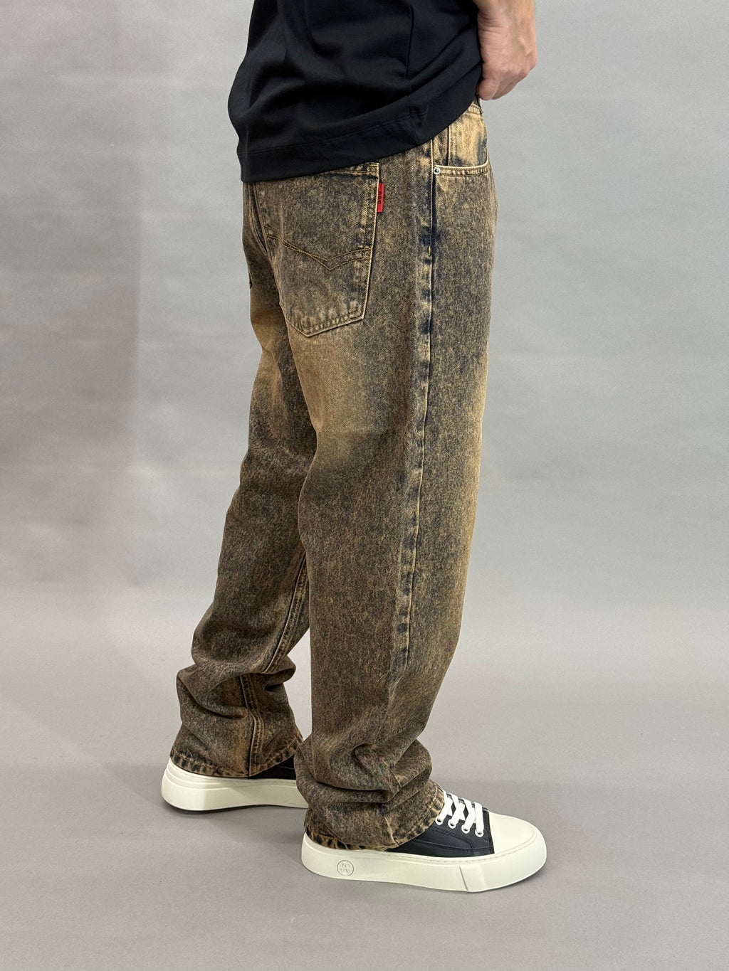 Texas Denim Muddy Yellow