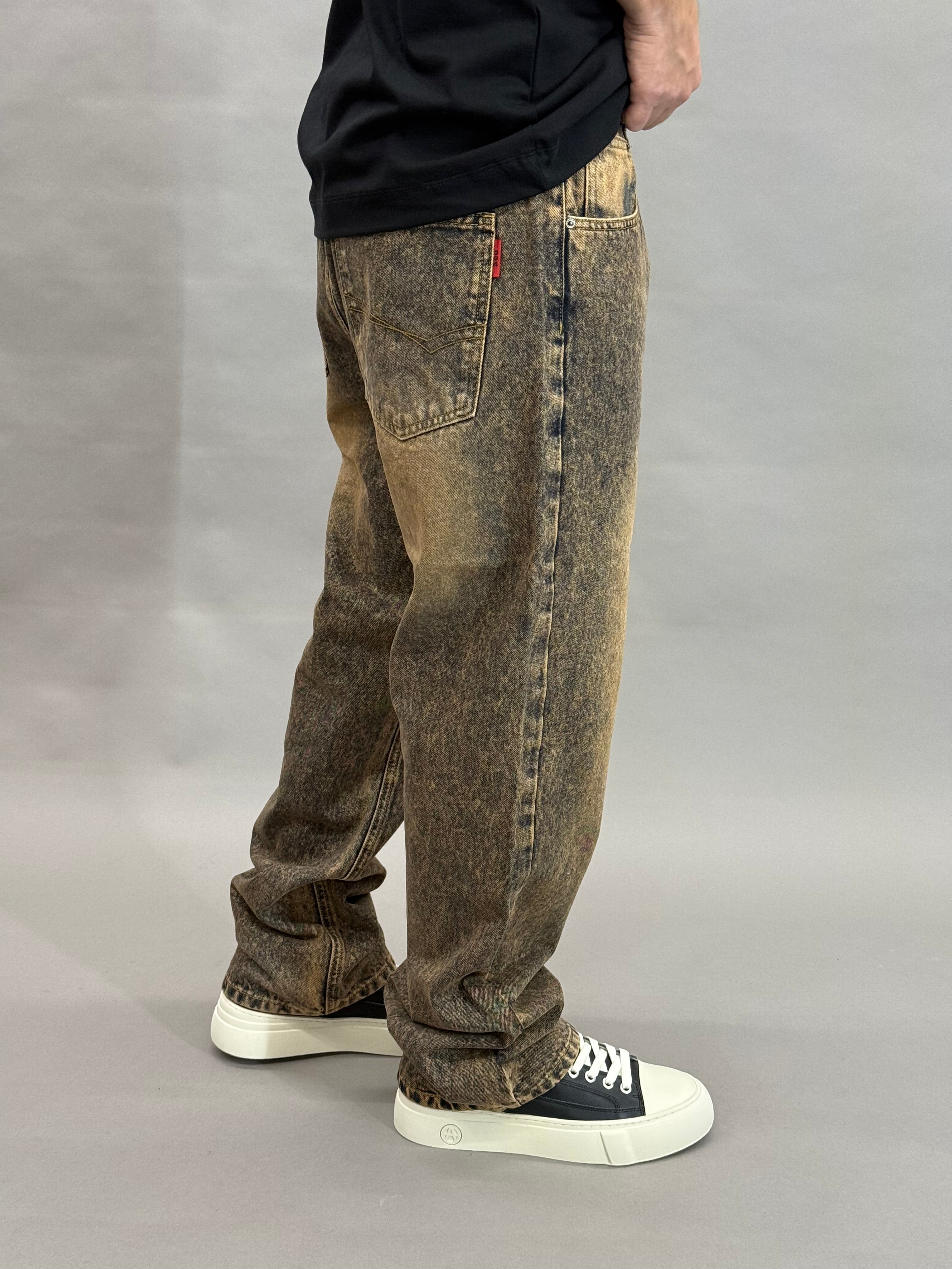 Texas Denim Muddy Yellow