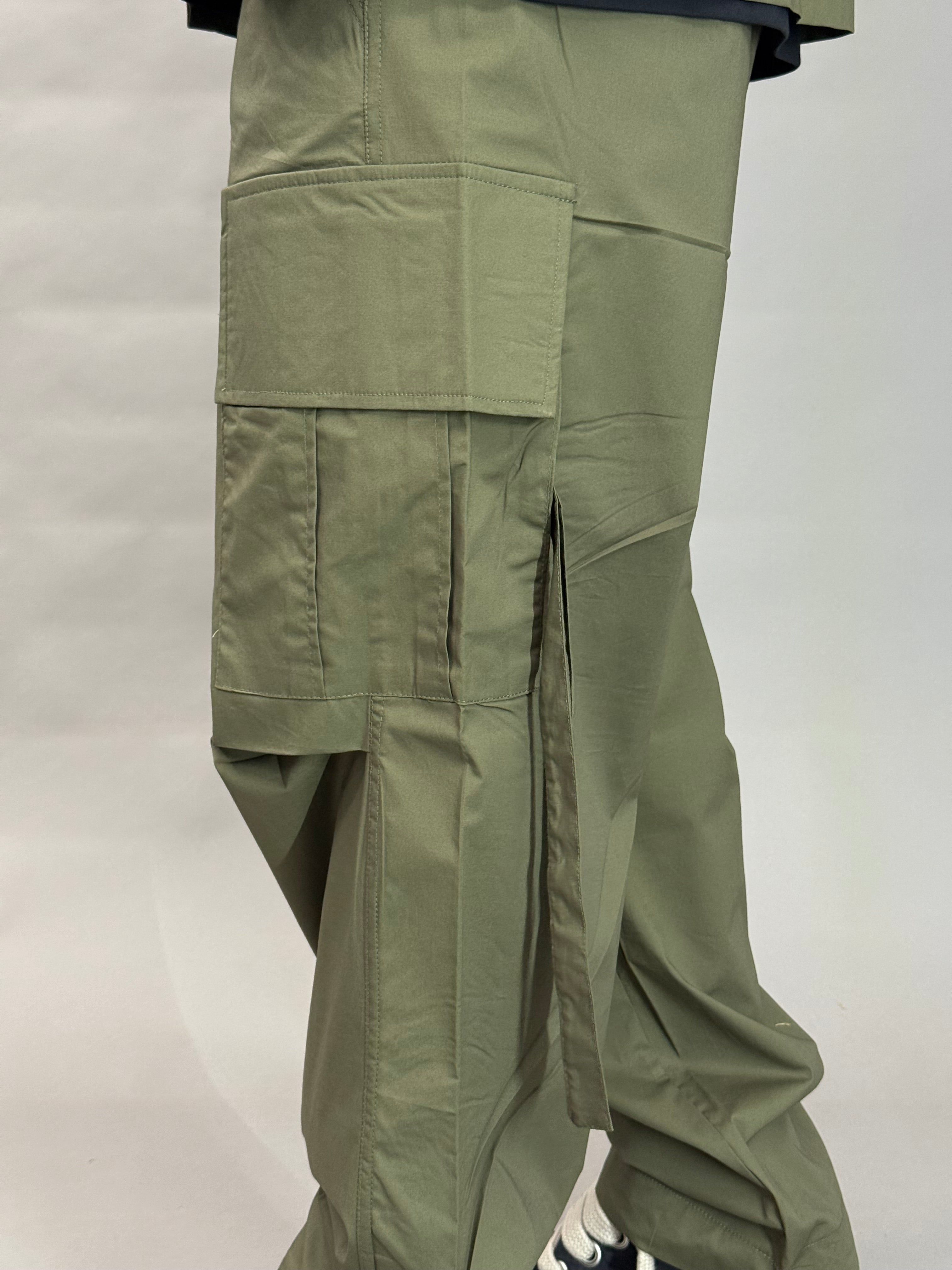 Double Pocket Cargo Green