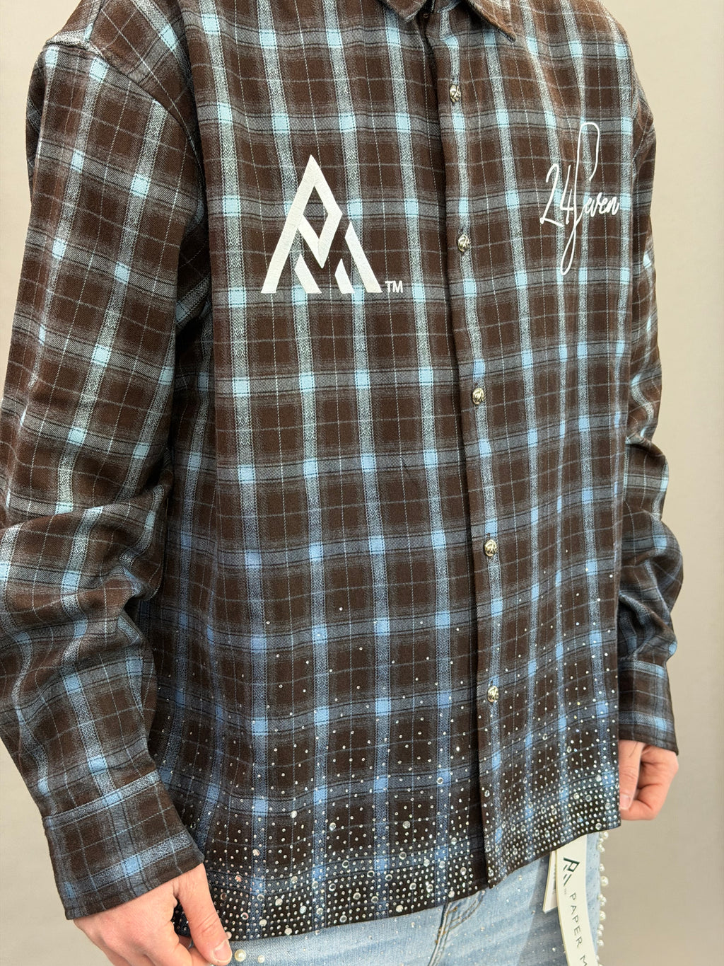 Flannel Brown Paper