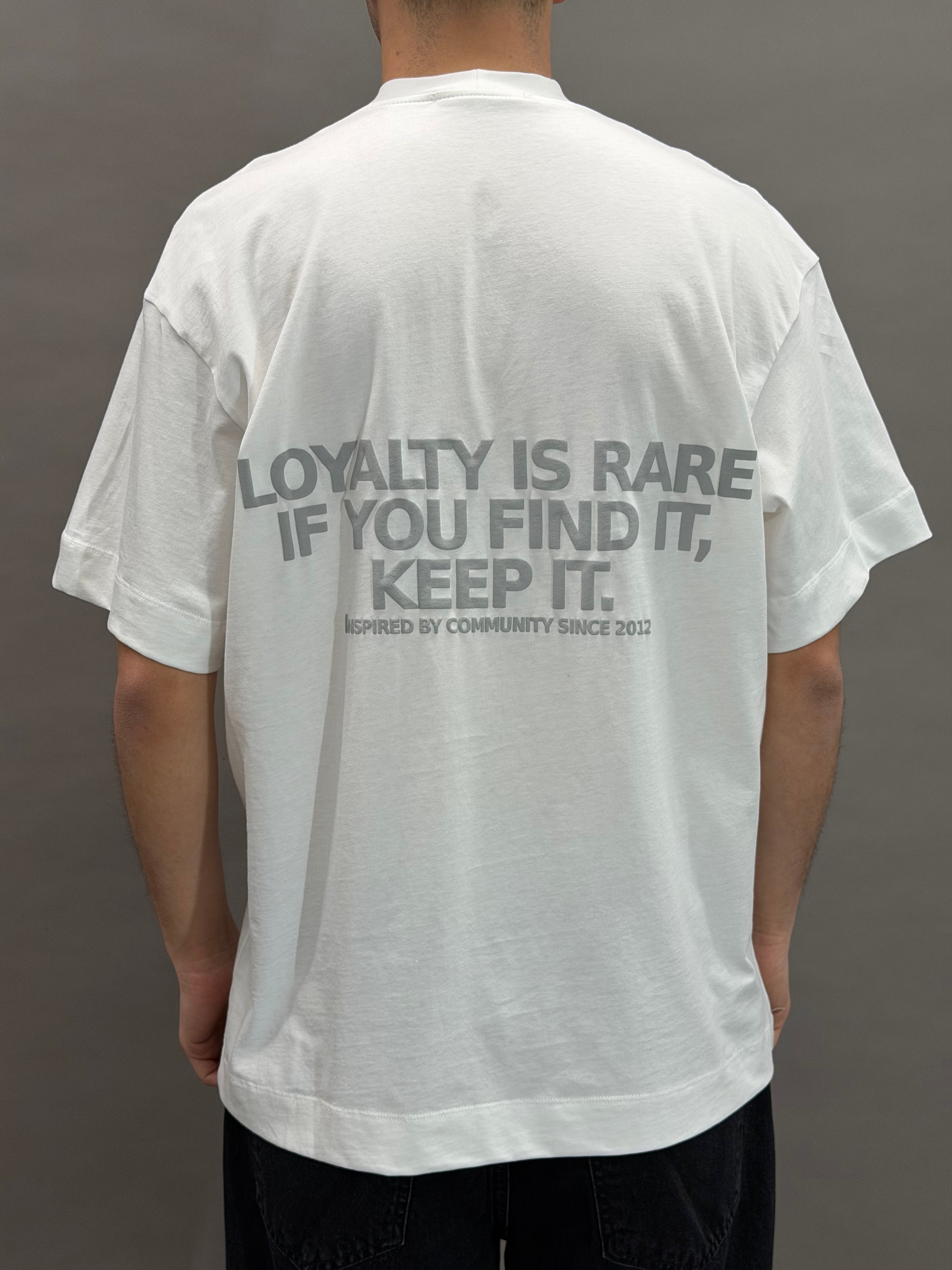 Loyalty White Tee