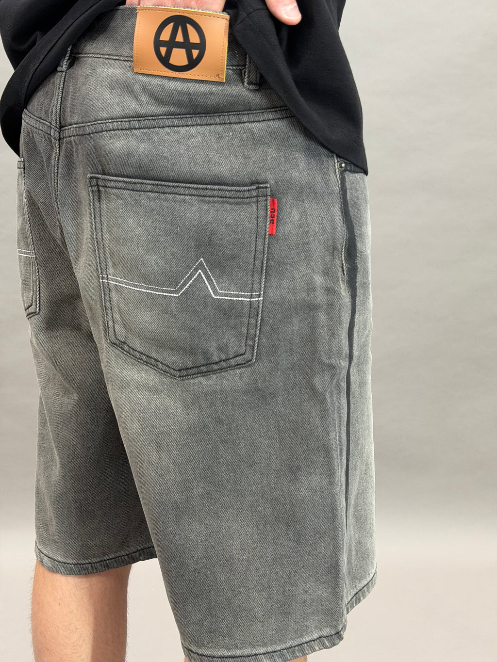 Grey Black Short
