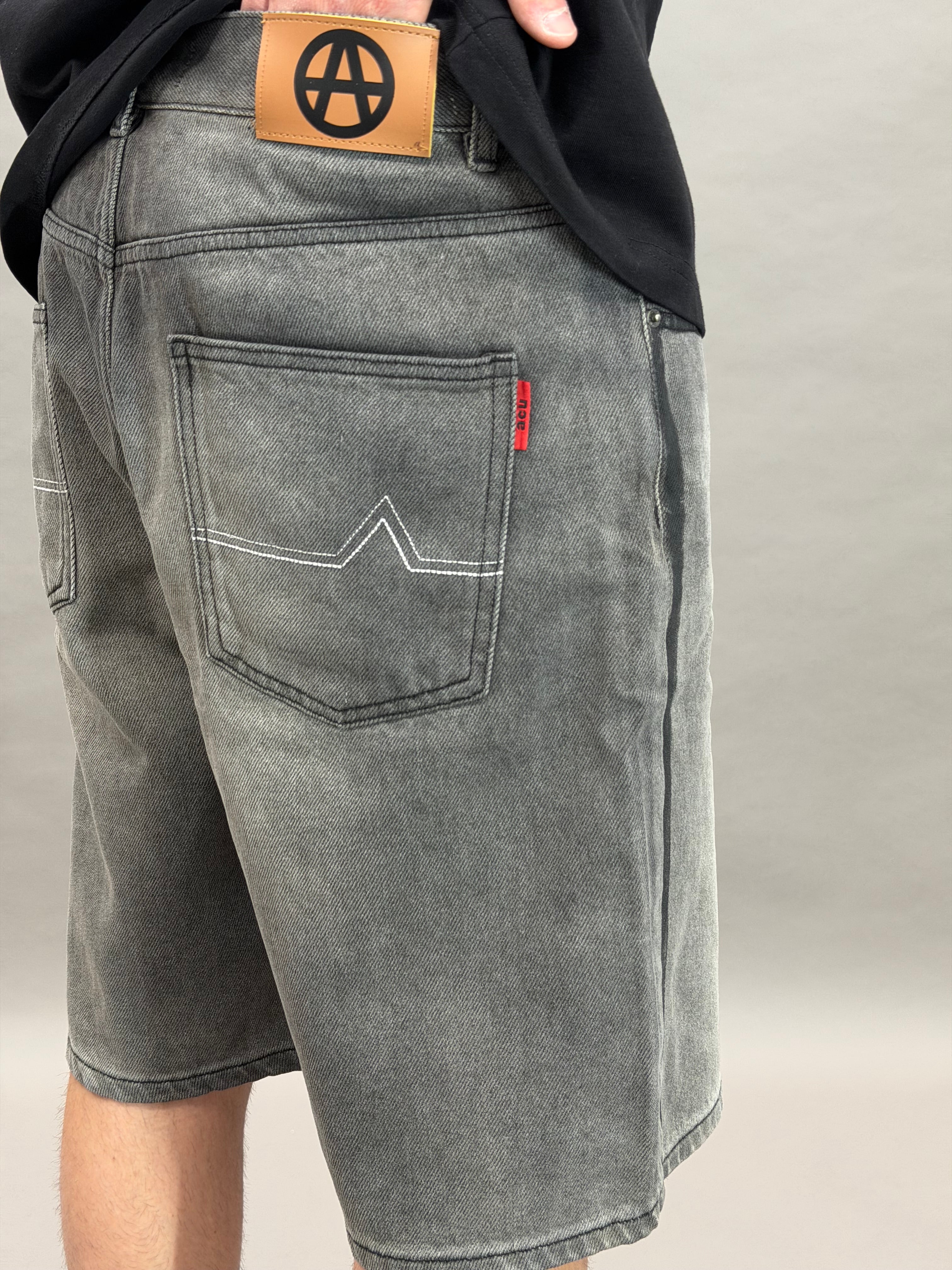 Grey Black Short