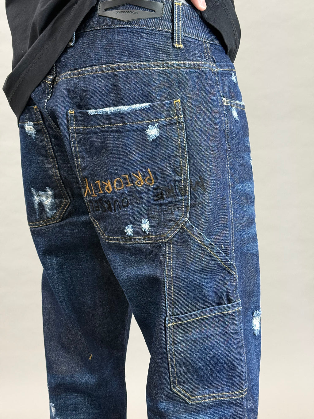 Baggy Work Dirty Blue Priority