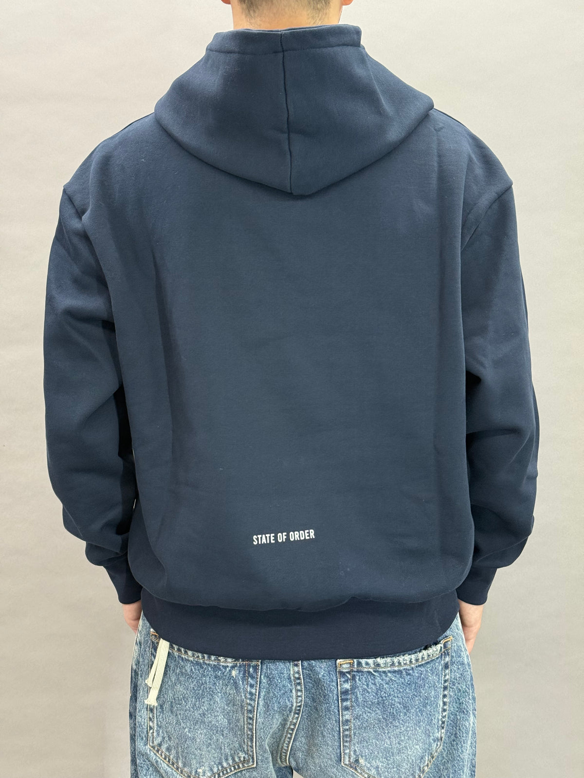 Hoodie Logo Dark Navy State