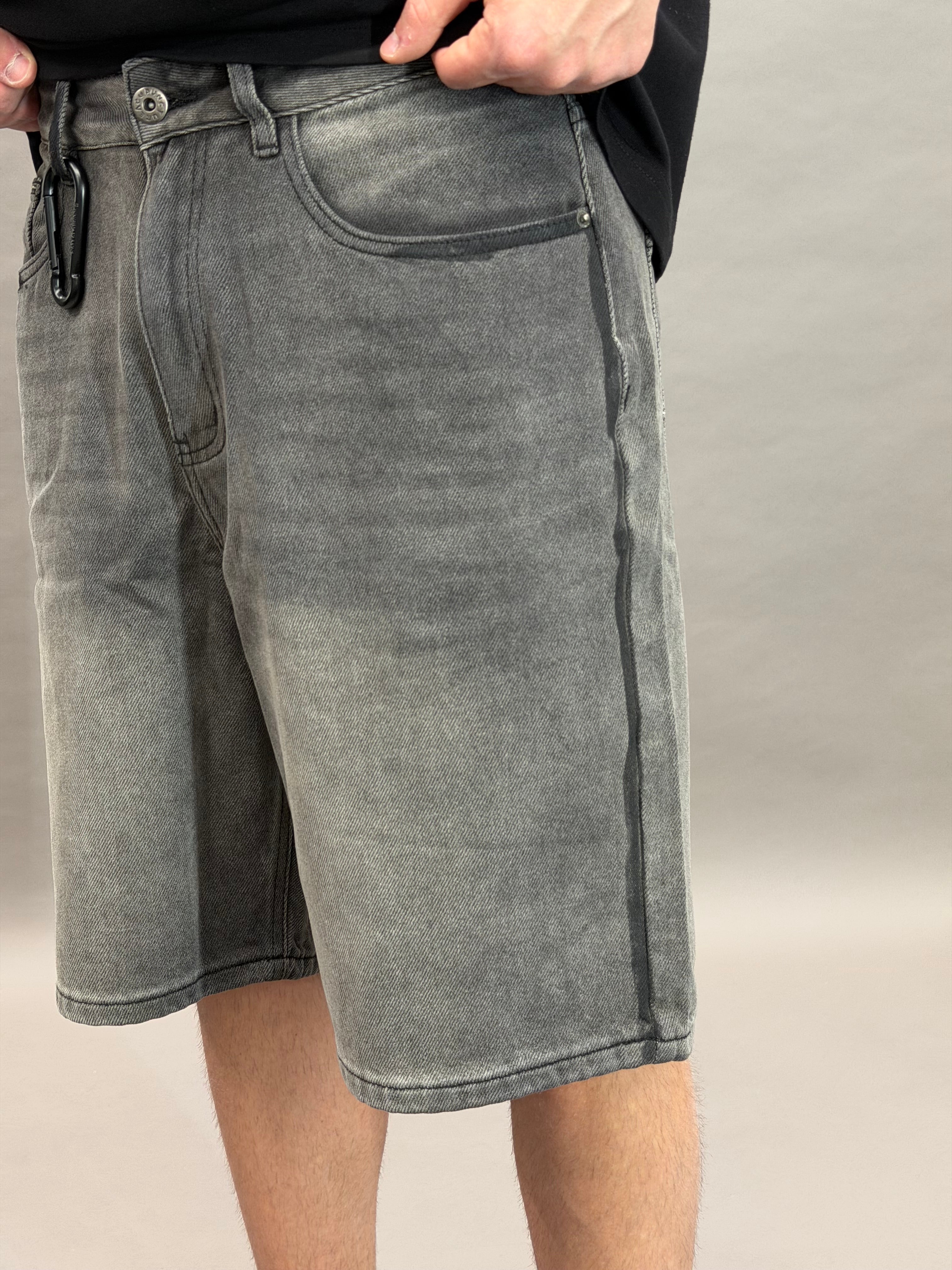 Grey Black Short