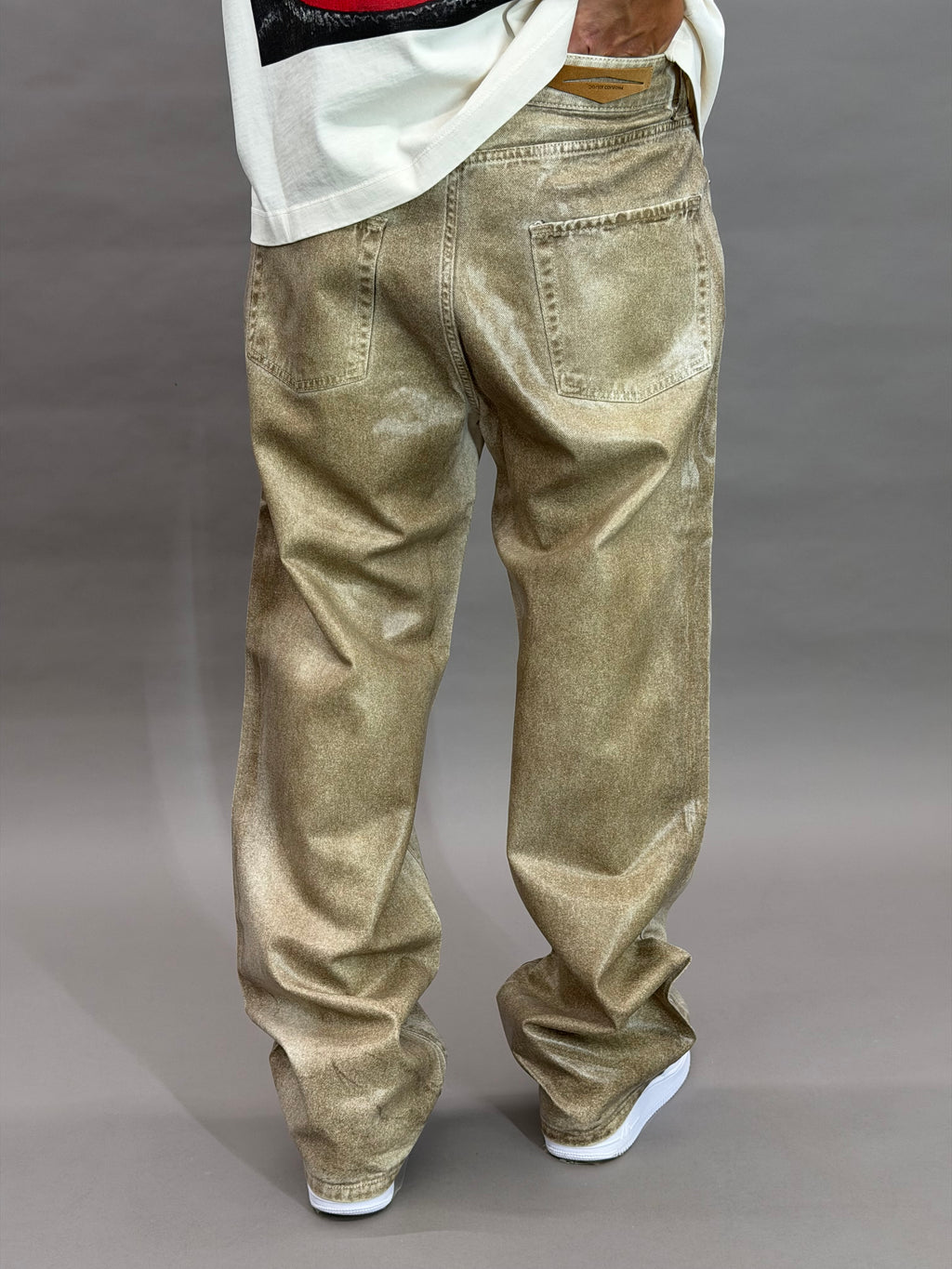Baggy Beige Leather