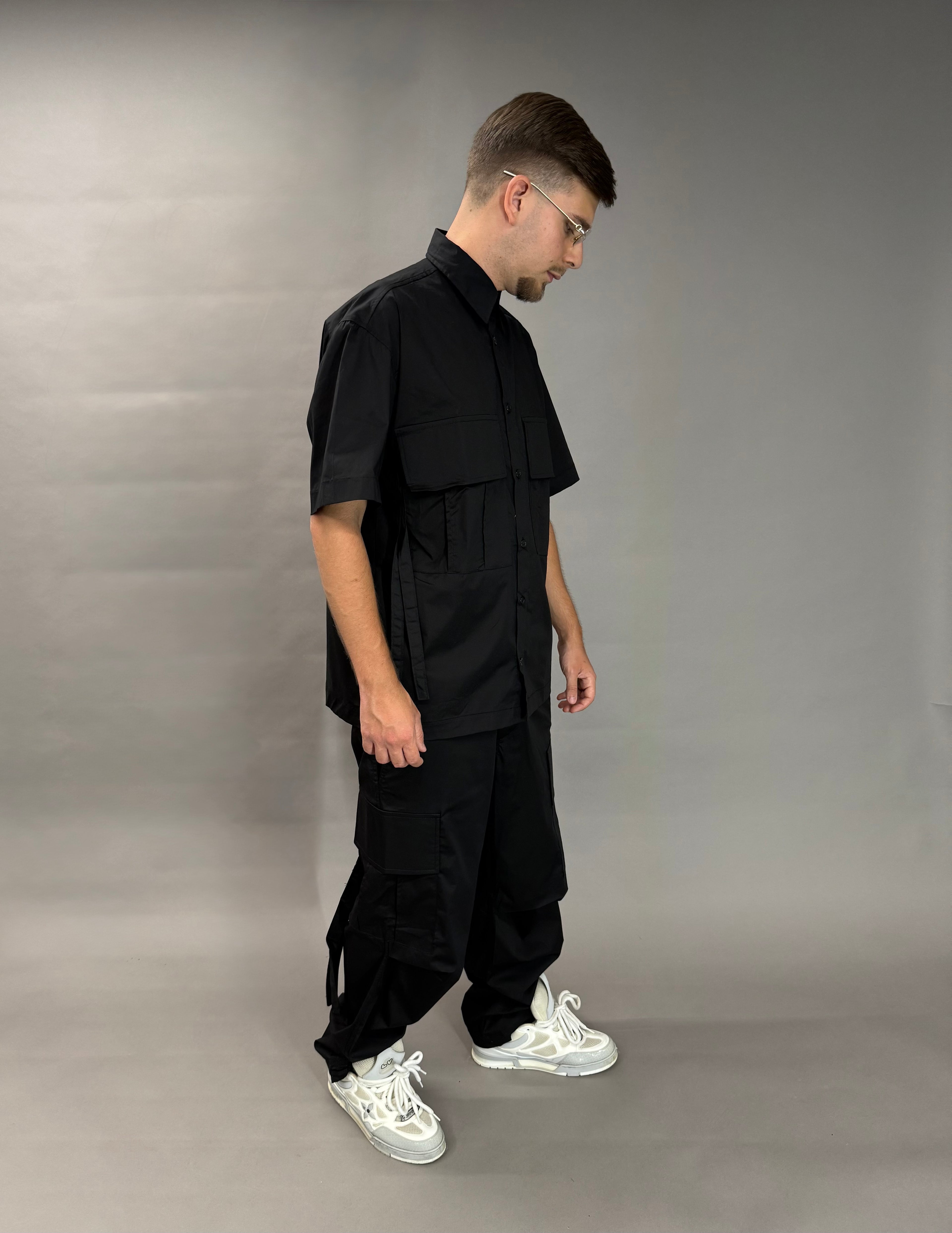Double Pocket Cargo Black