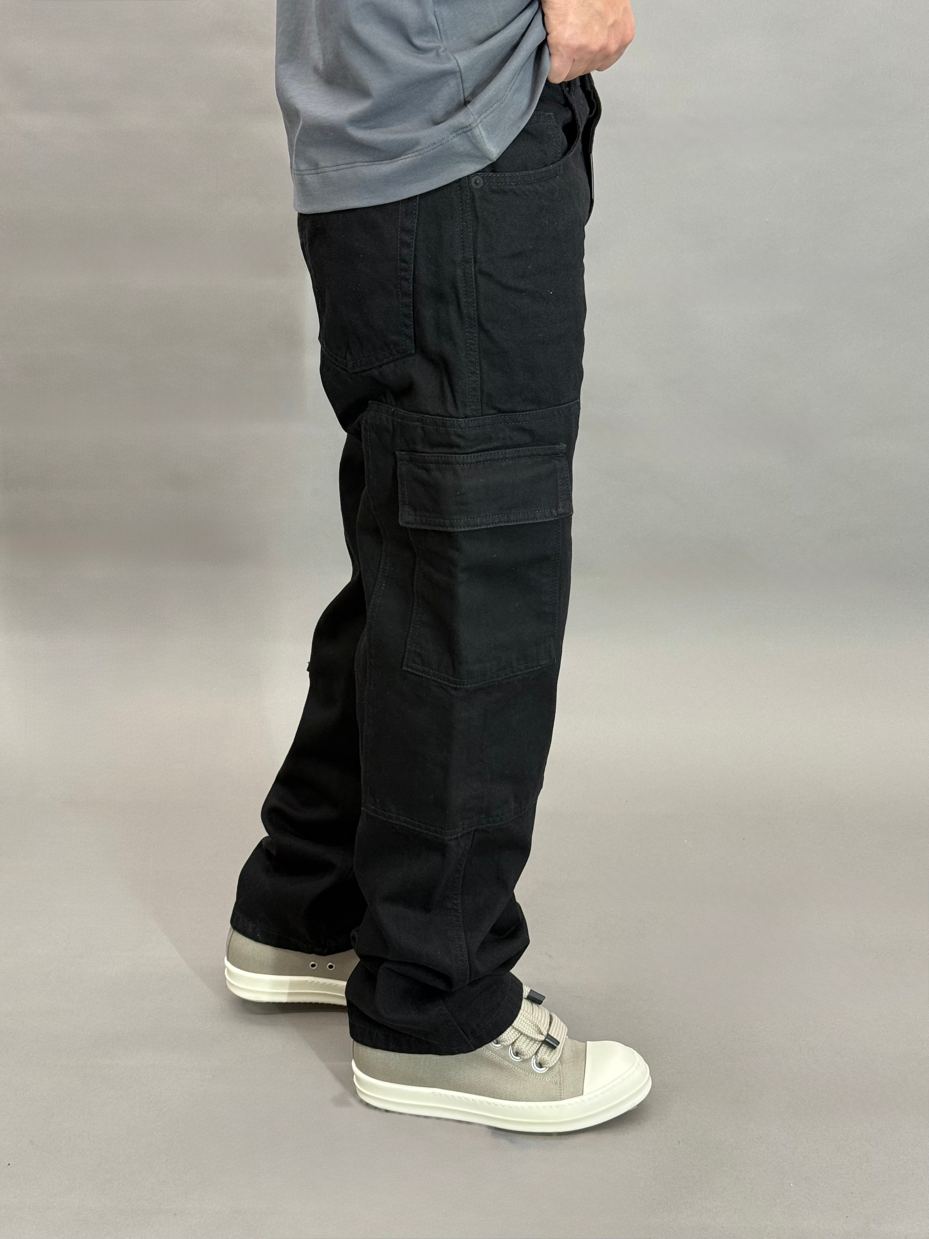 Cargo Black Denim