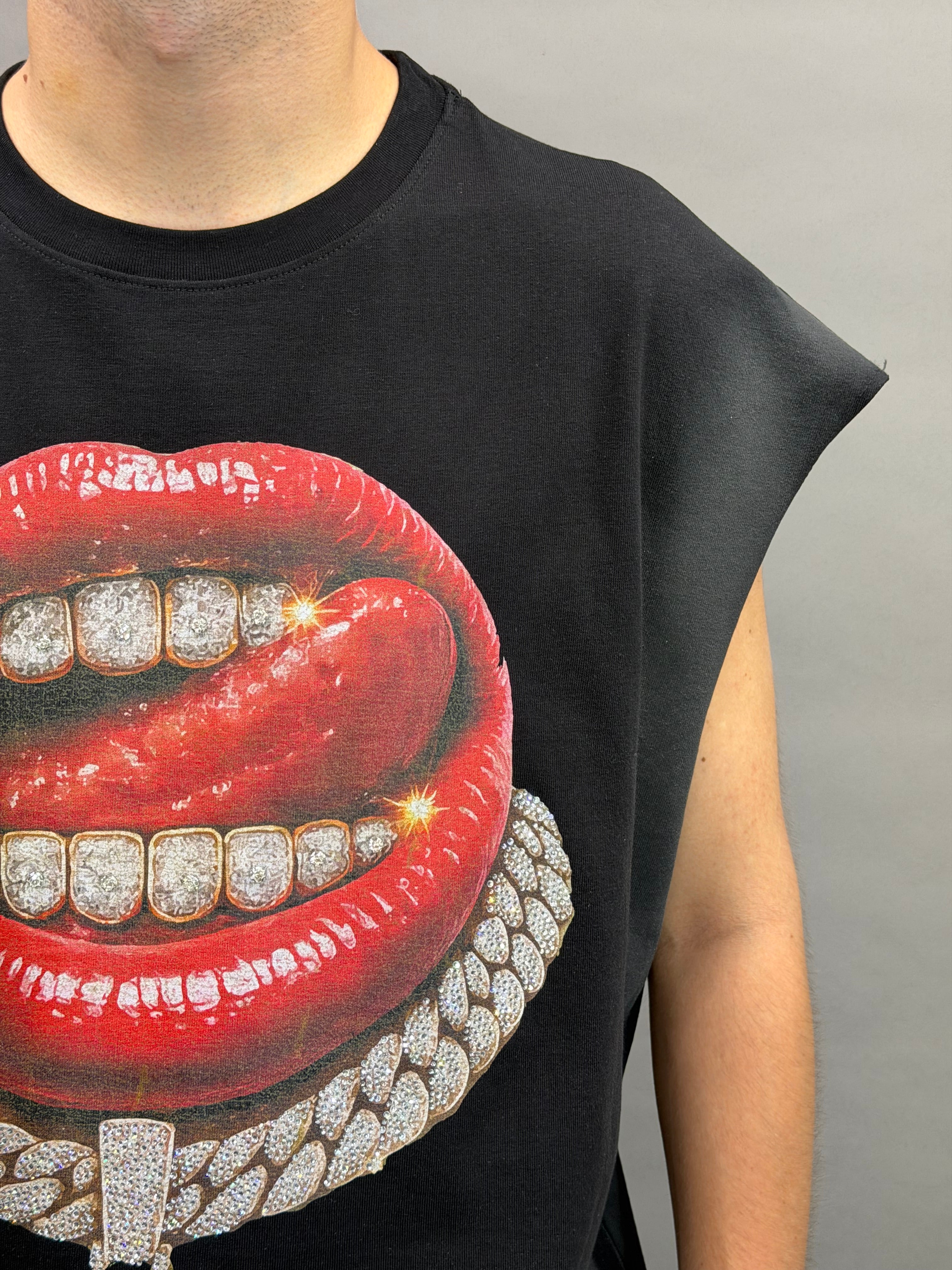 Grillz Black Sleeveless