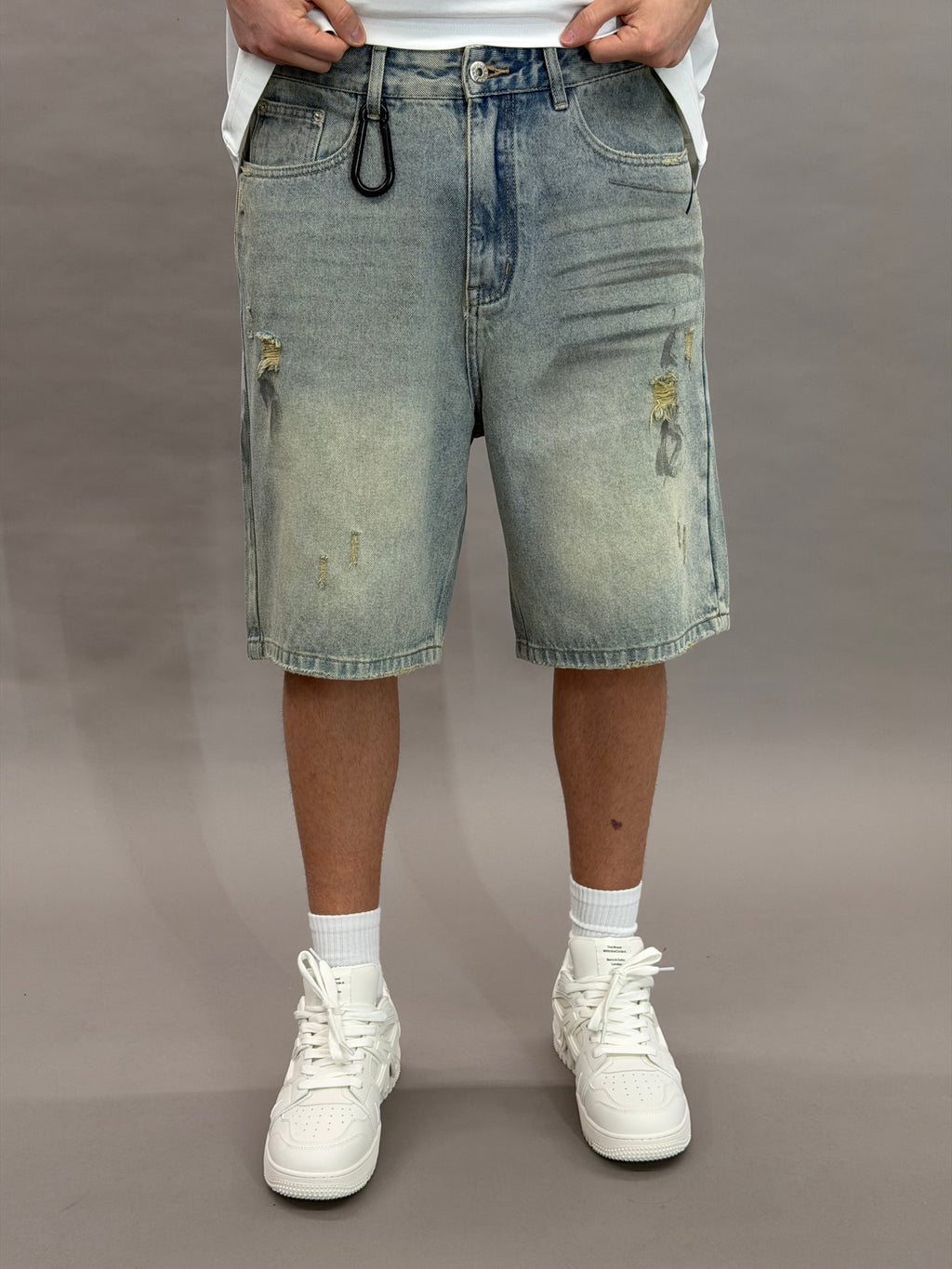 Biker Wash Shorts