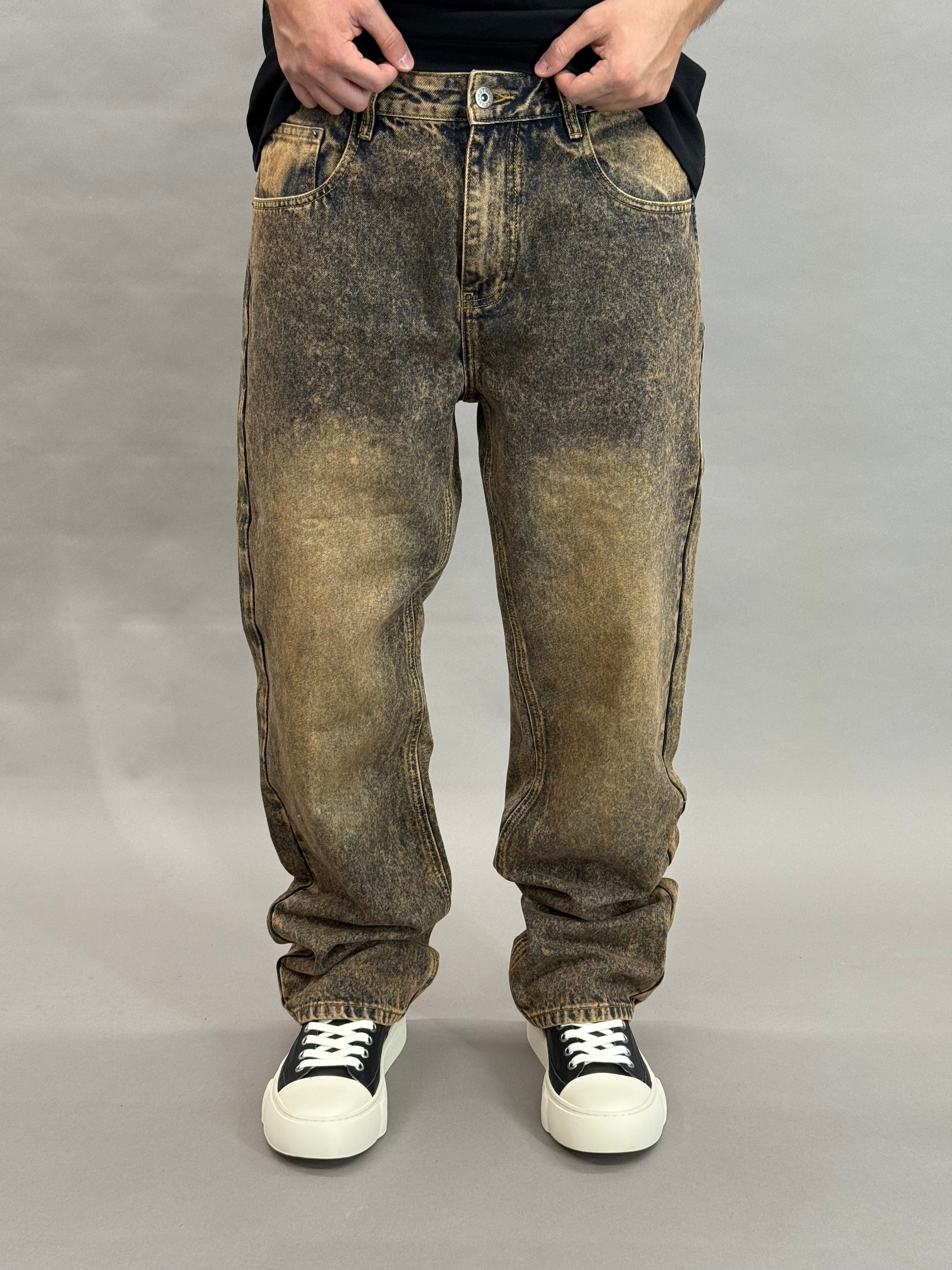 Texas Denim Muddy Yellow