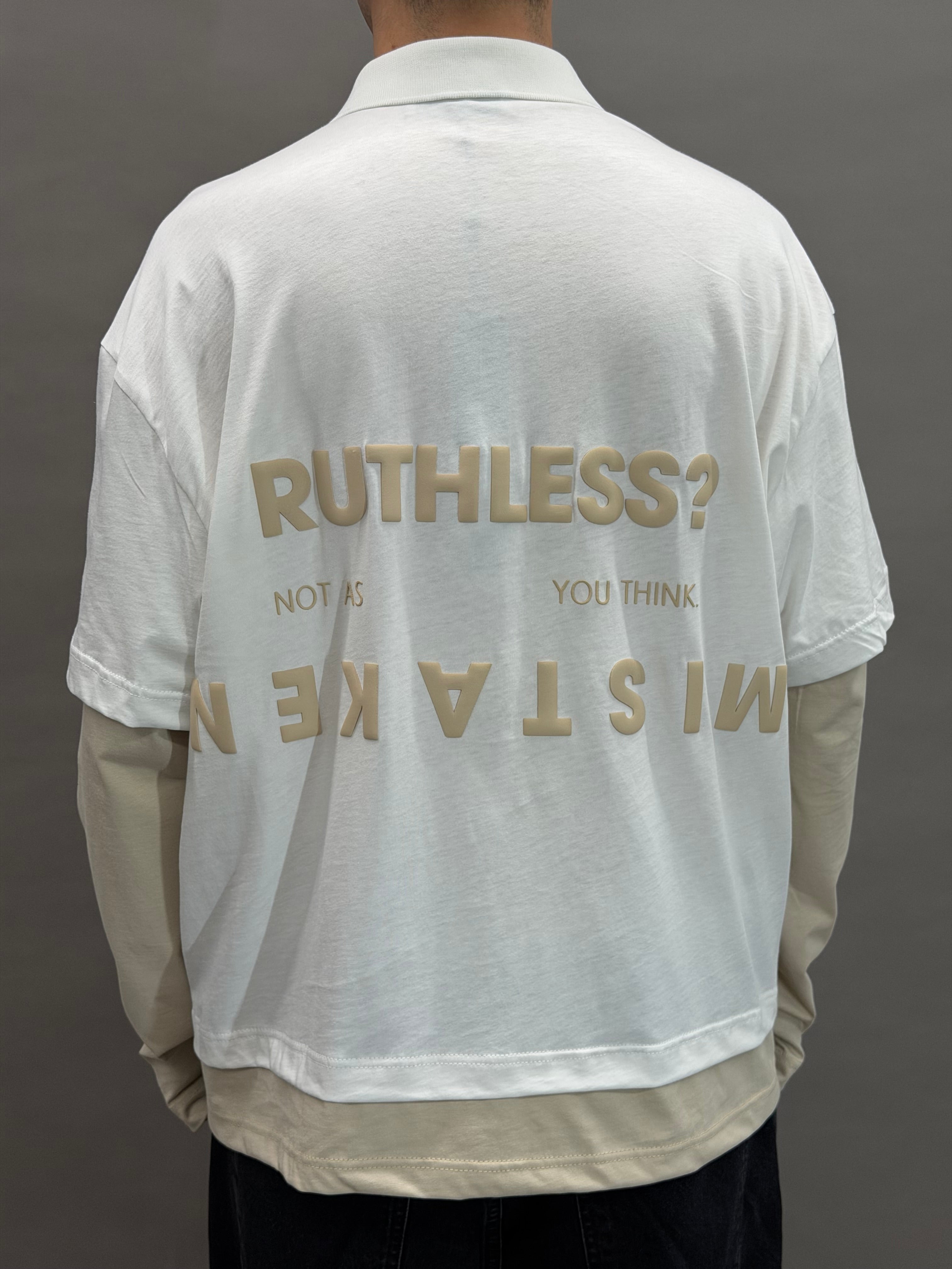 Ruthless Double Sleeved White