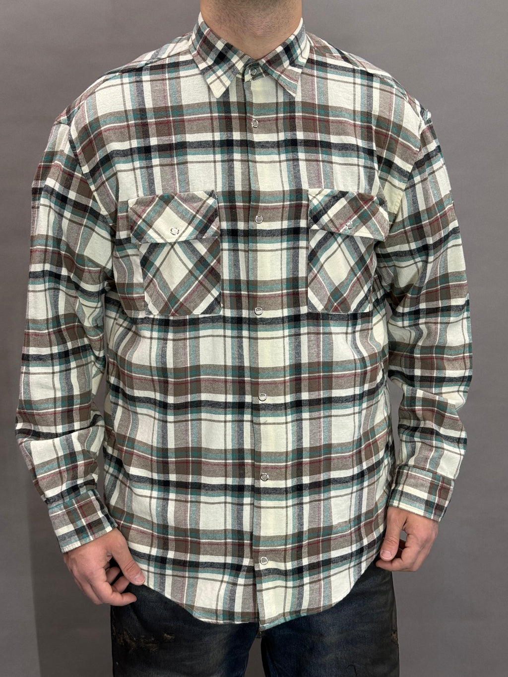 Chek Flannel Made By DNC