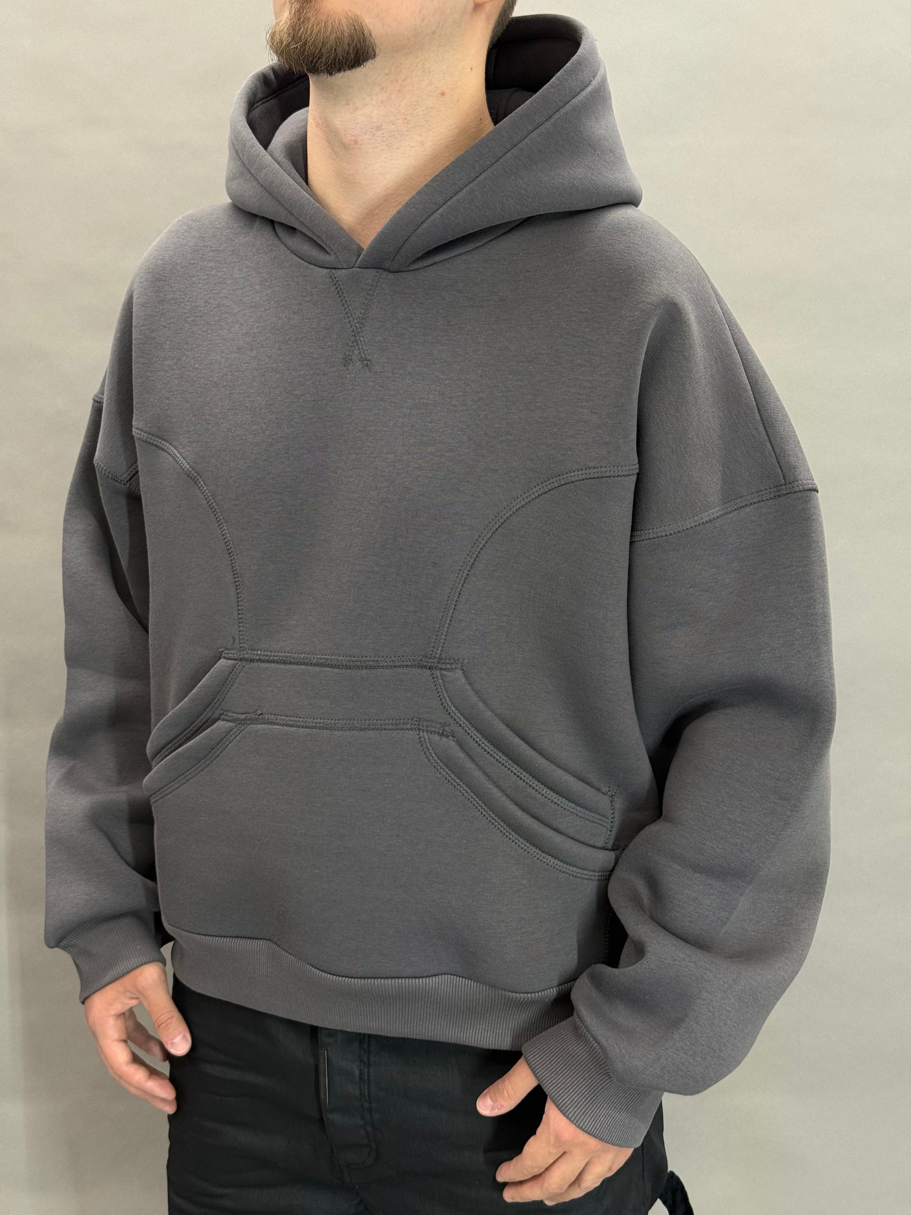 Lead Stitching Double Pouch