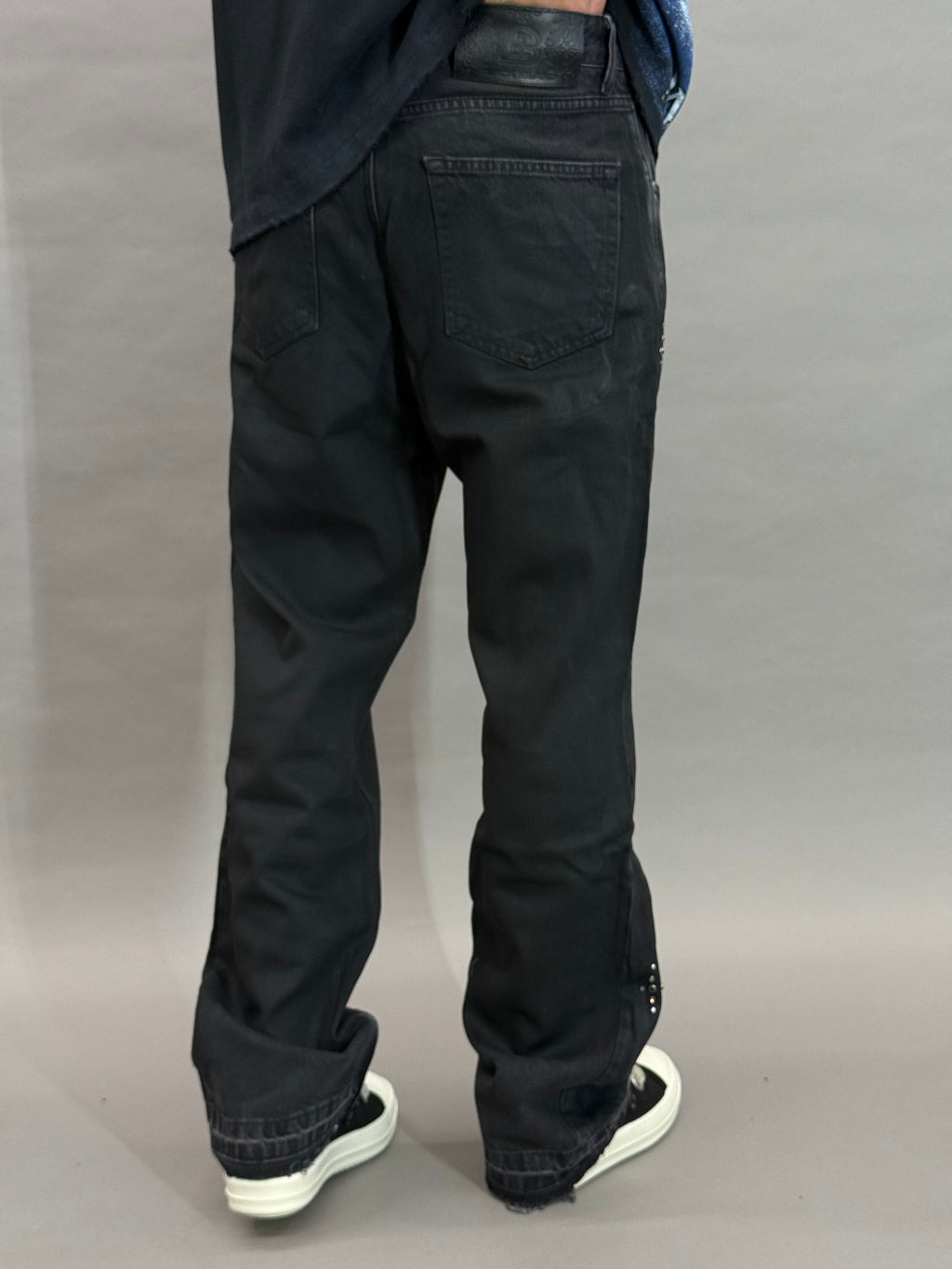 Wide Leg Black Baggy