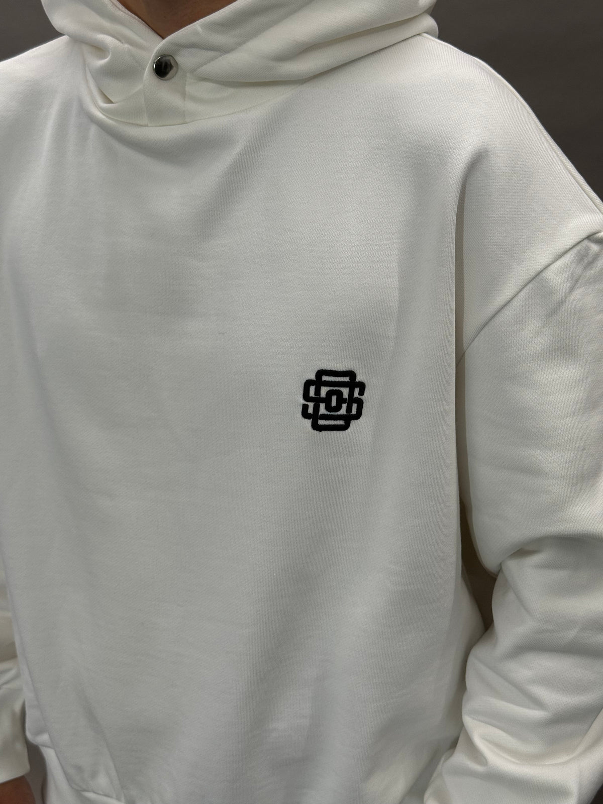 Hoodie Logo White State