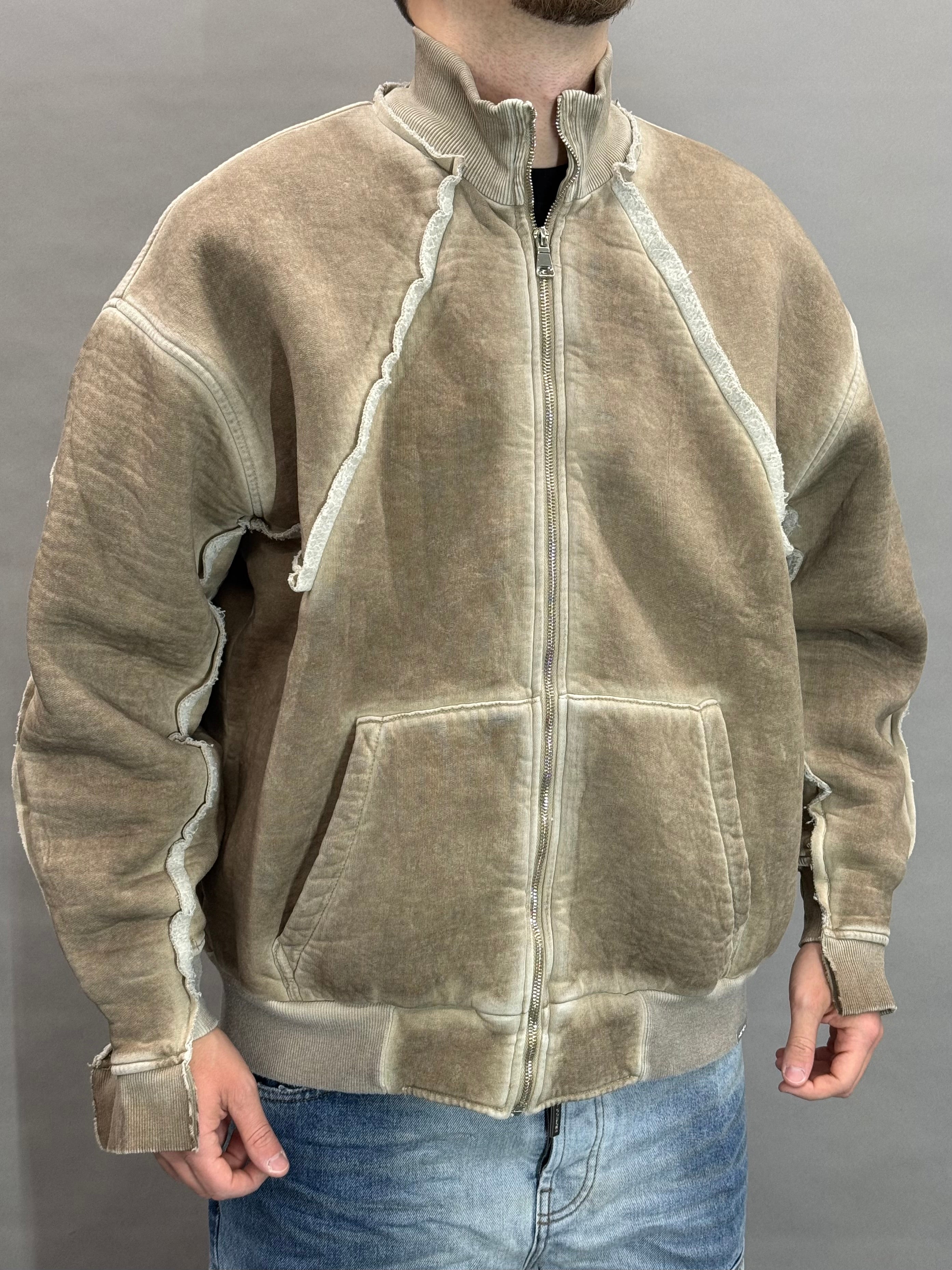 Washed Sweatshirt Beige