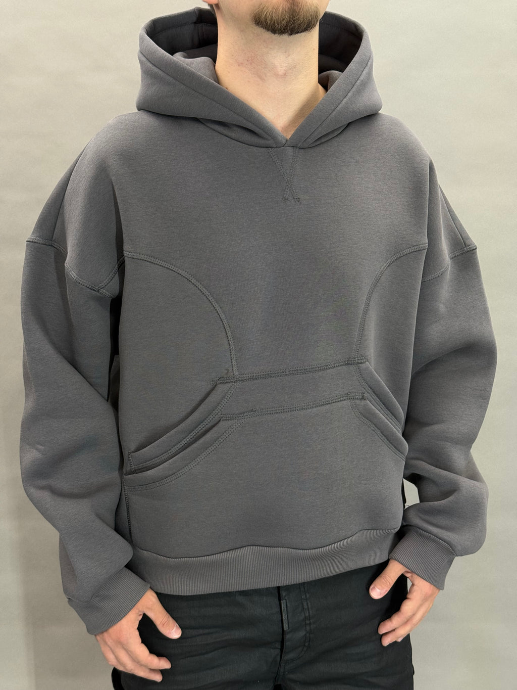 Lead Stitching Double Pouch