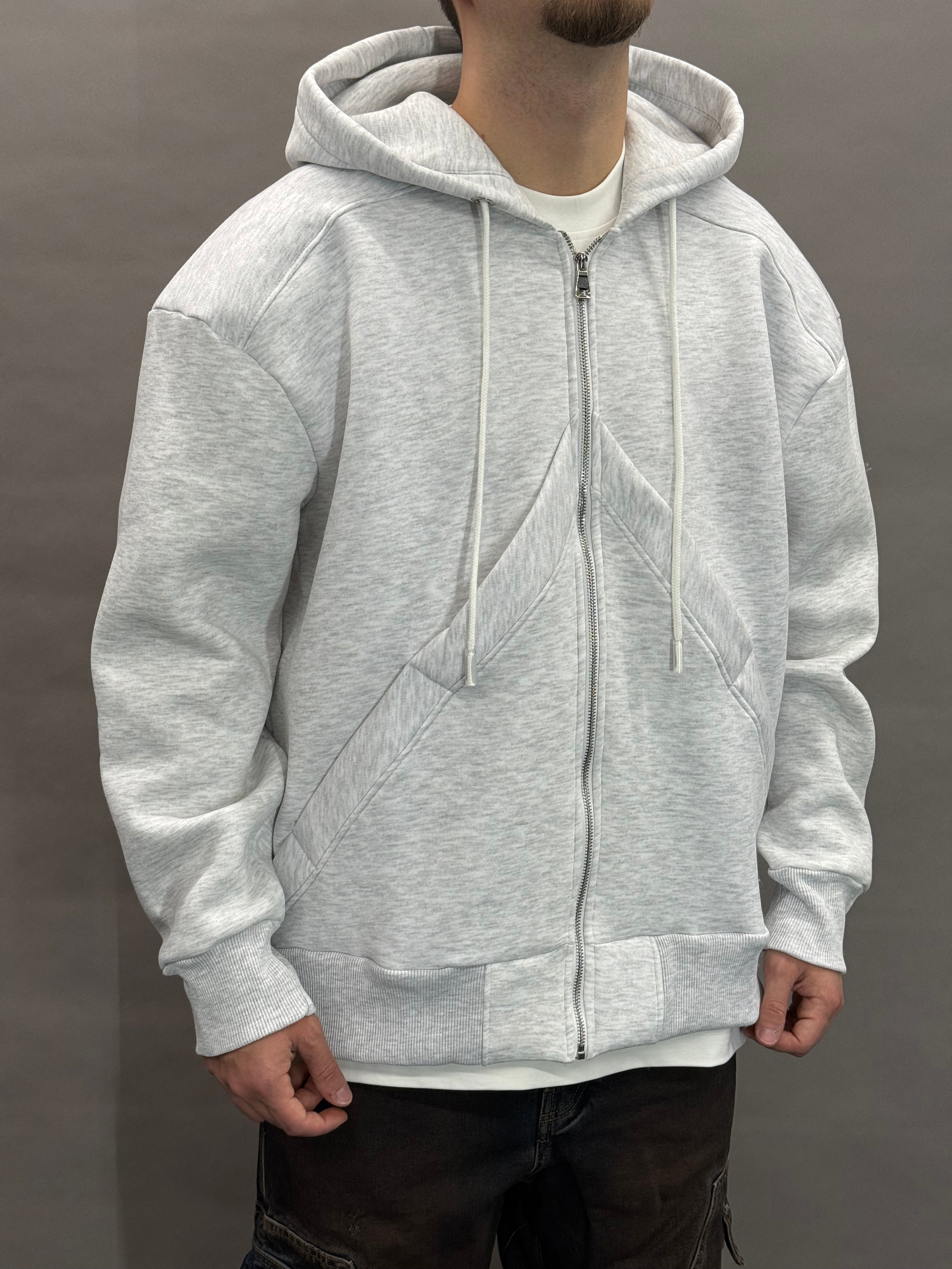 Grey Side Slotted Pouch