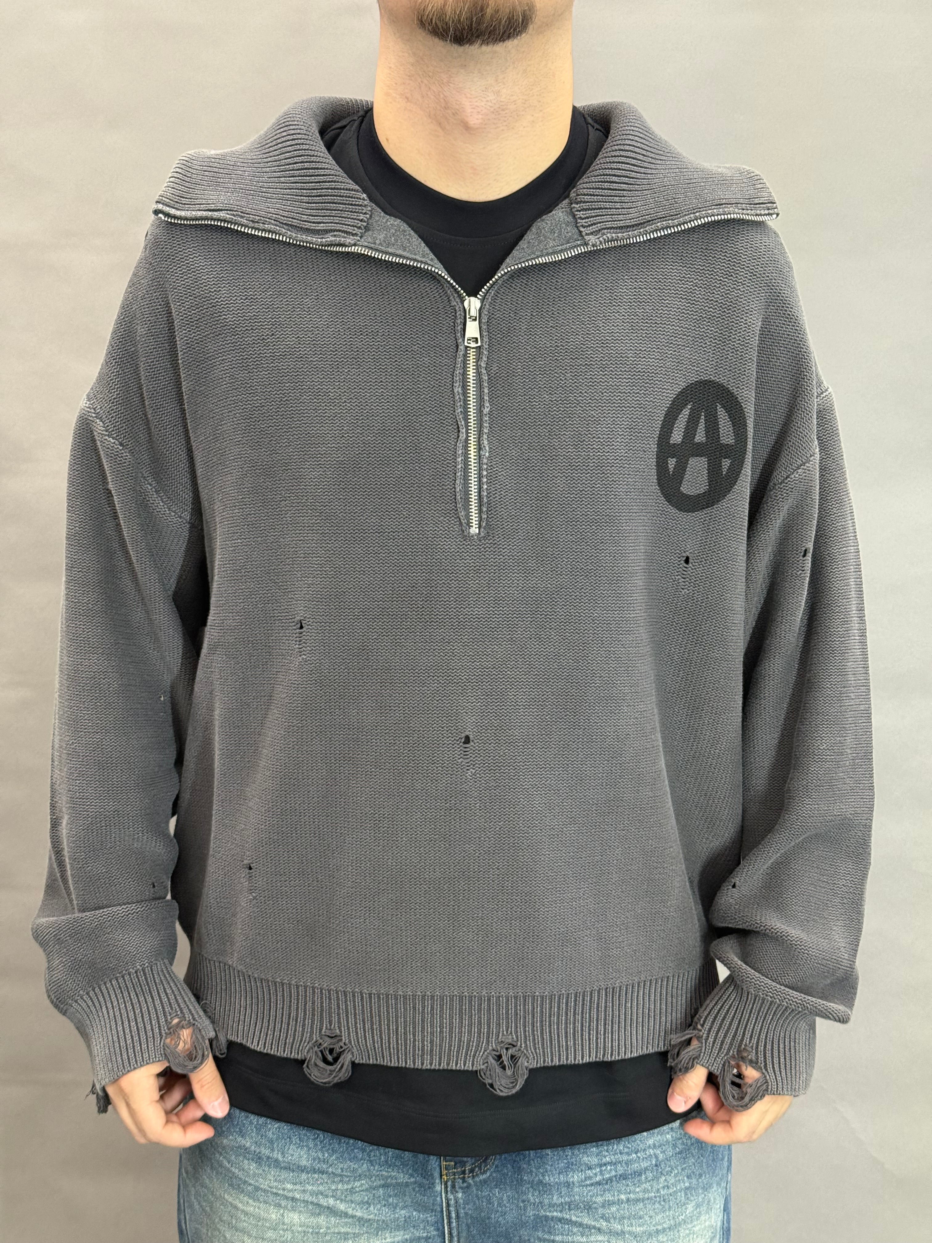 Anarchy Sweater Grey