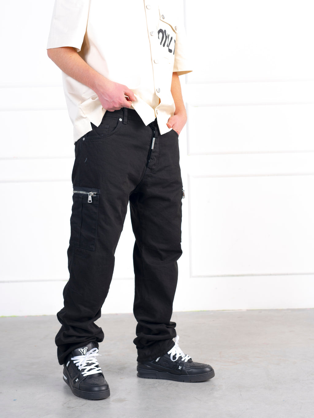Black Cargo Zip DNCXSH