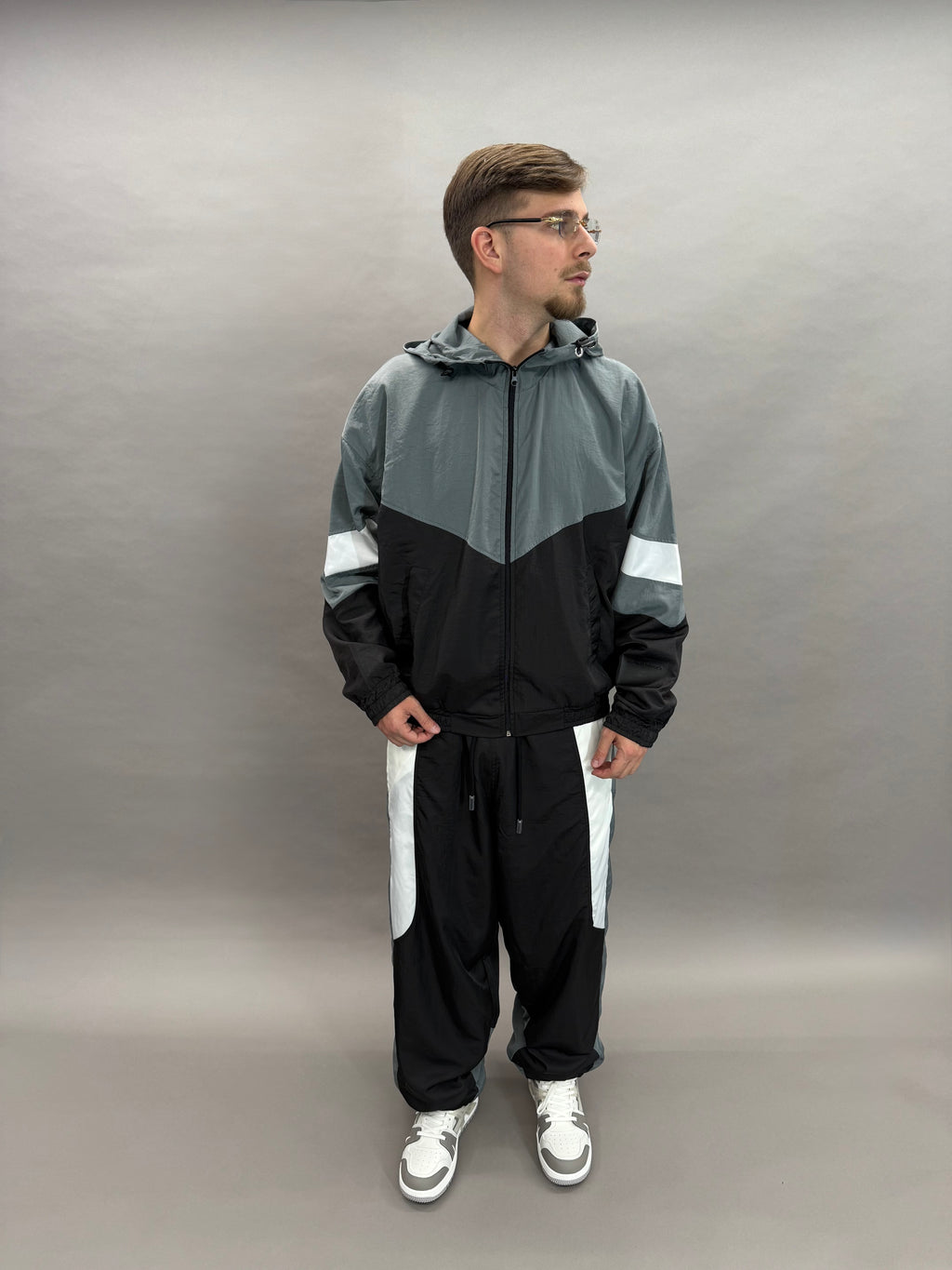 Black Tracksuite Technical Black