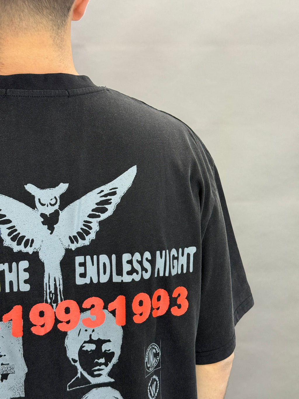 Endless Tee Washed Black