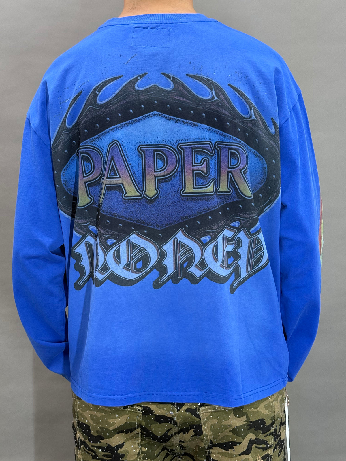 Cold Blood Blue Paper
