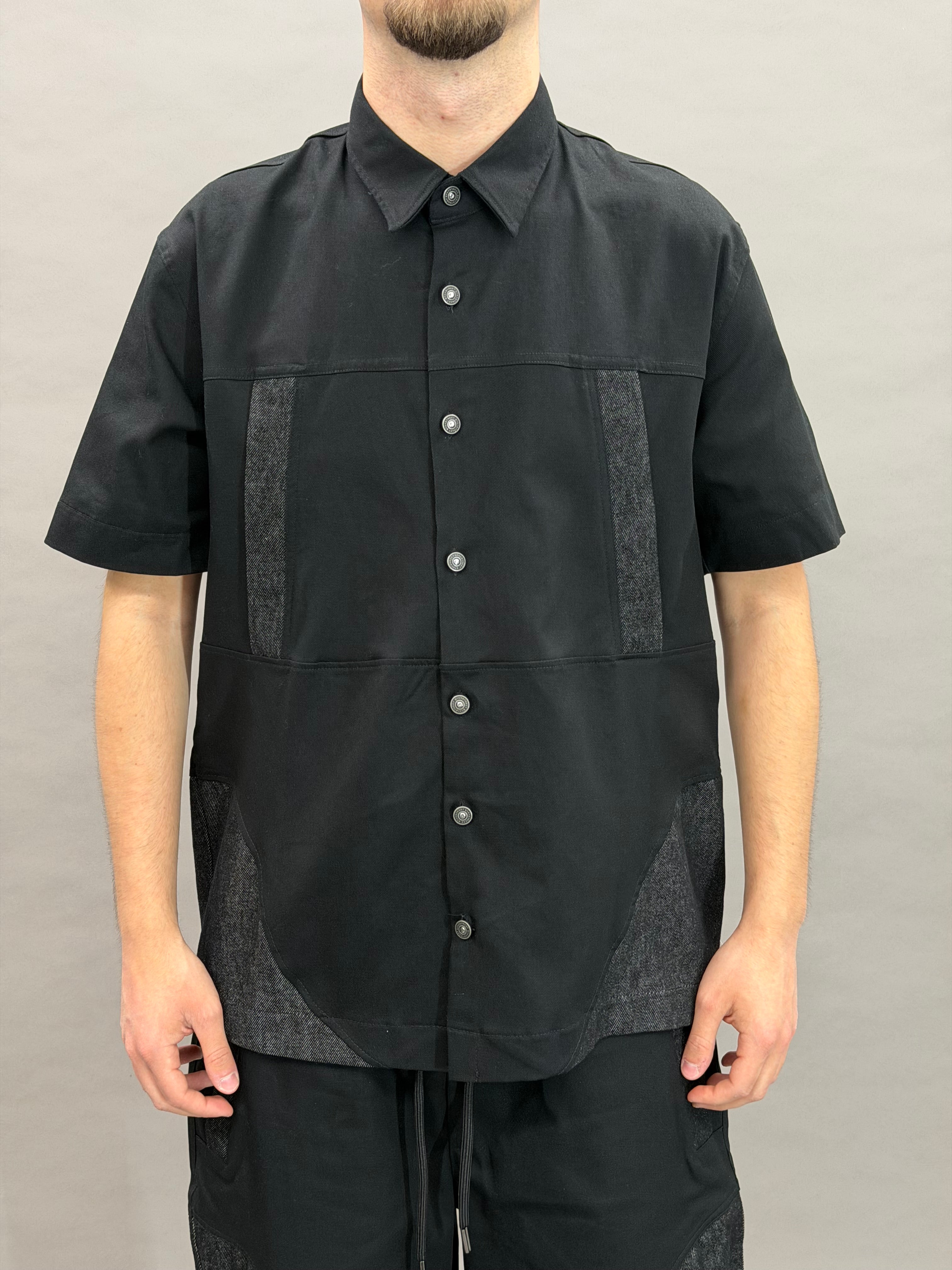 Coord Double Jeans Black