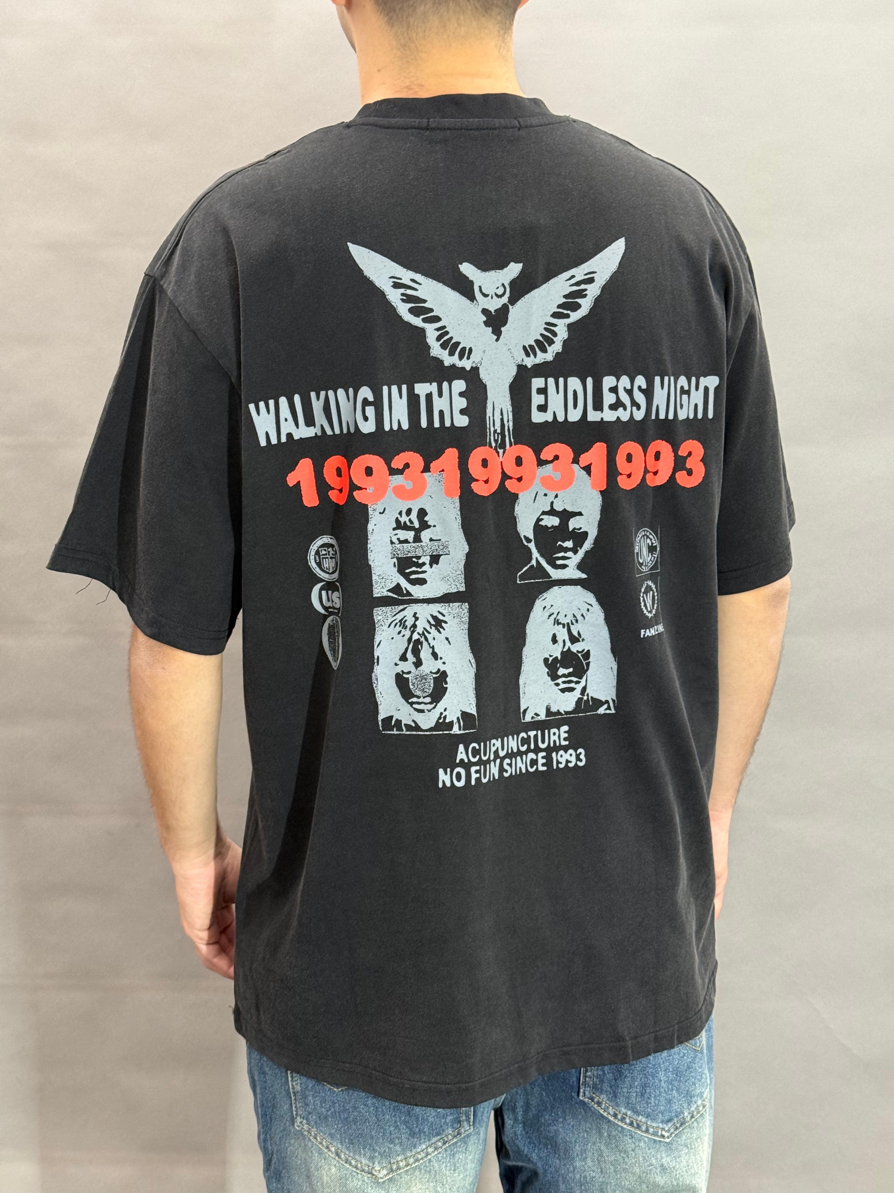 Endless Tee Washed Black