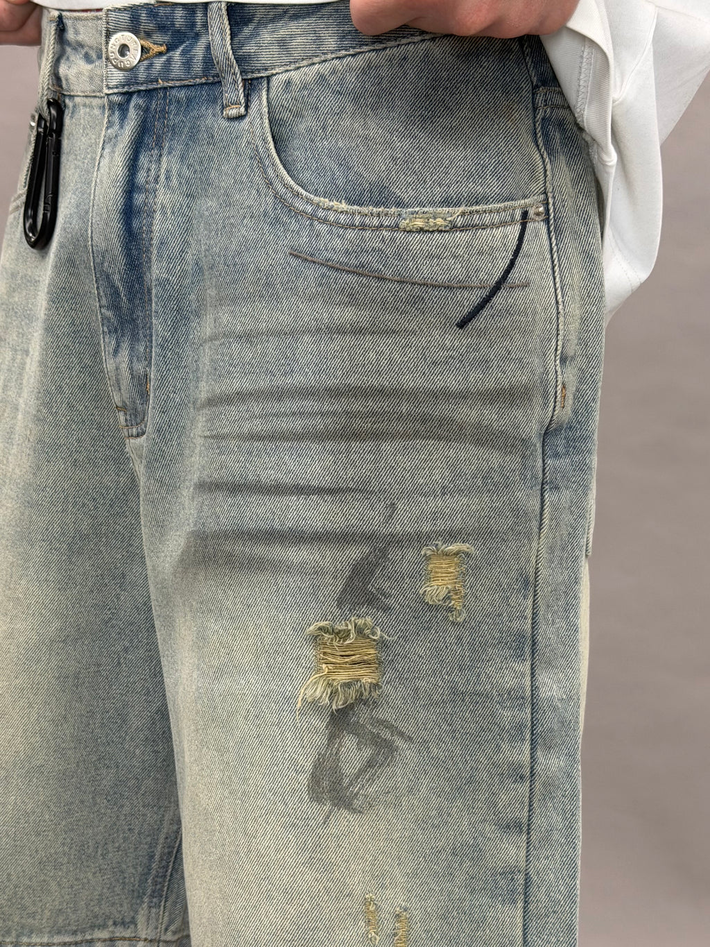 Biker Wash Shorts