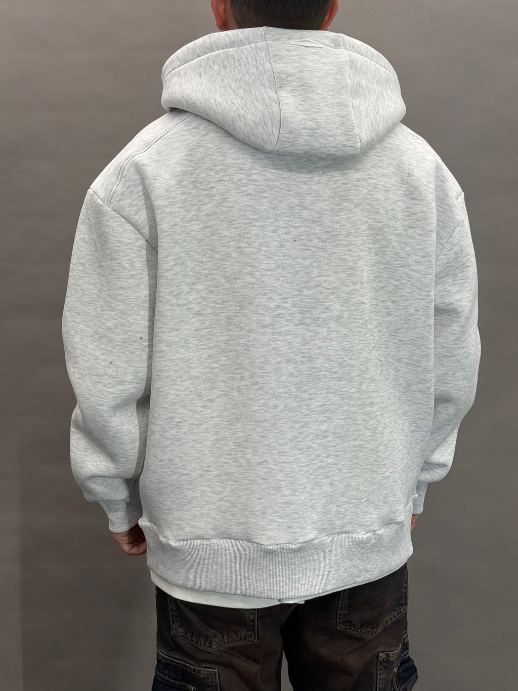 Grey Side Slotted Pouch