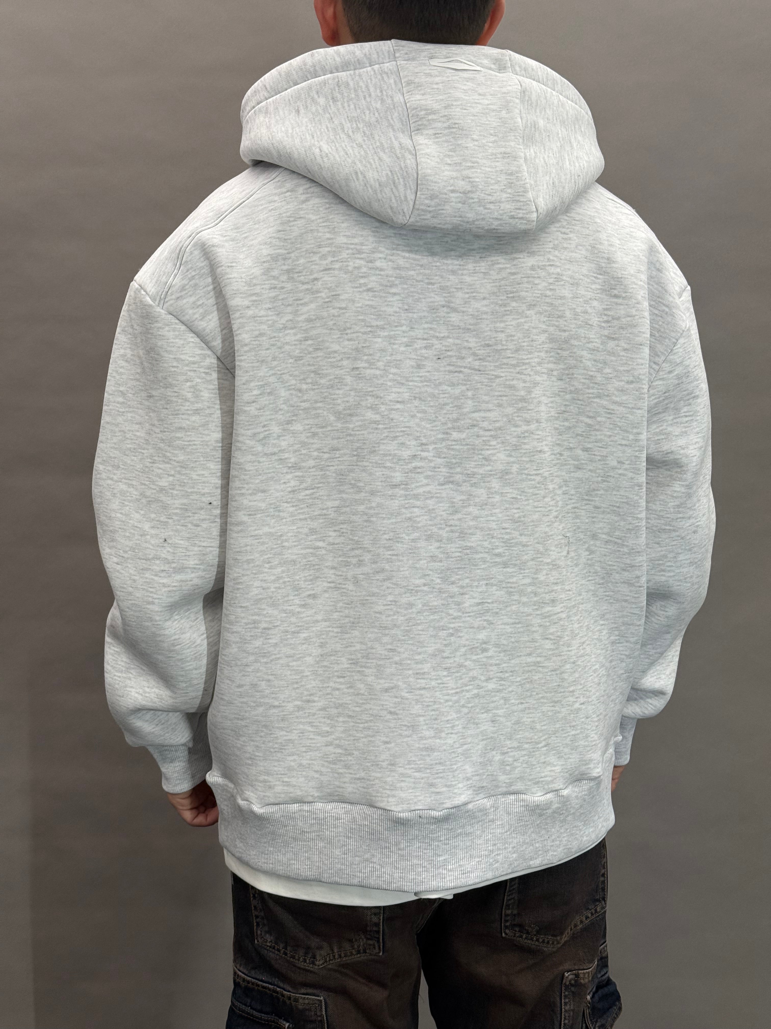 Grey Side Slotted Pouch