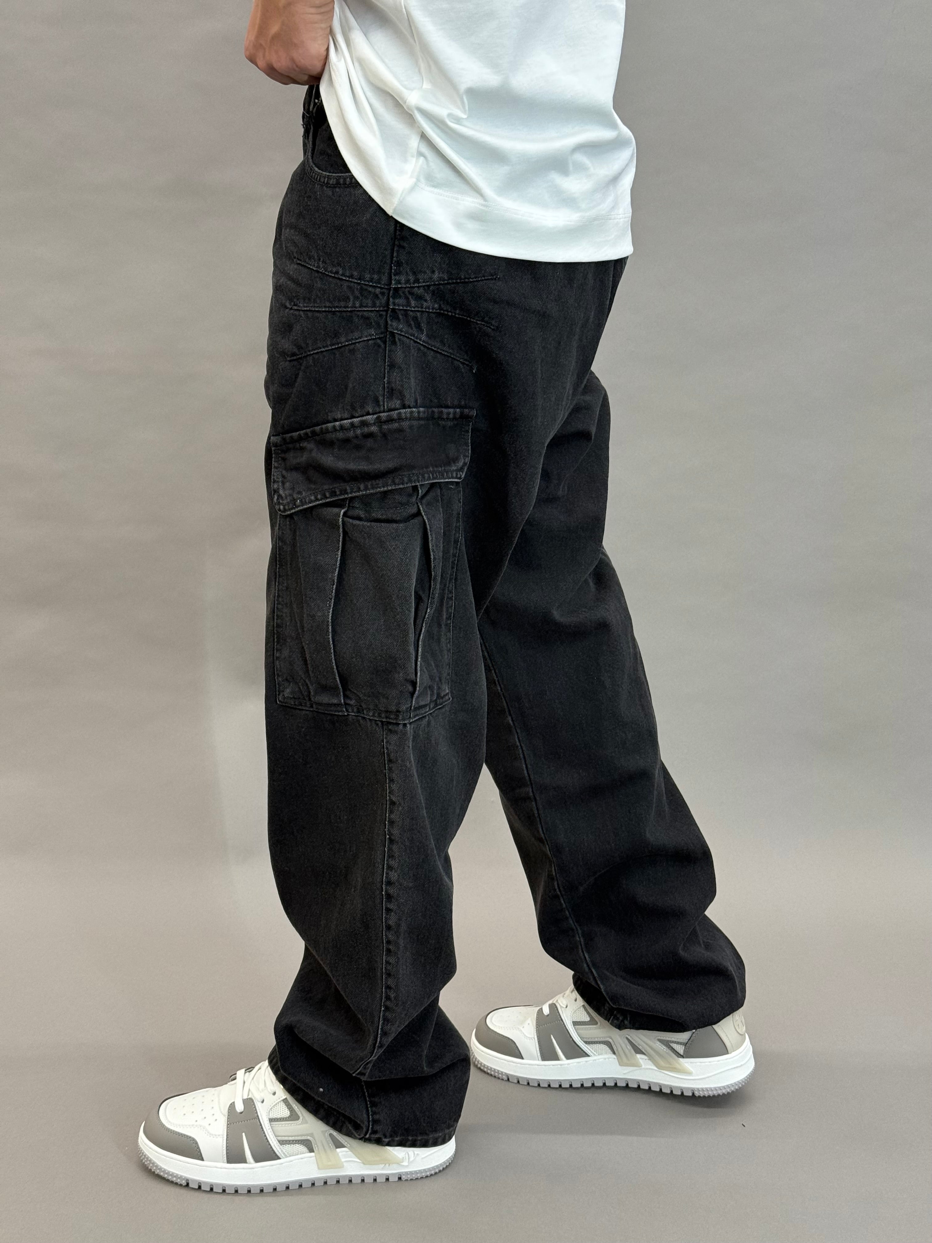 Baggy Cargo Dark Grey