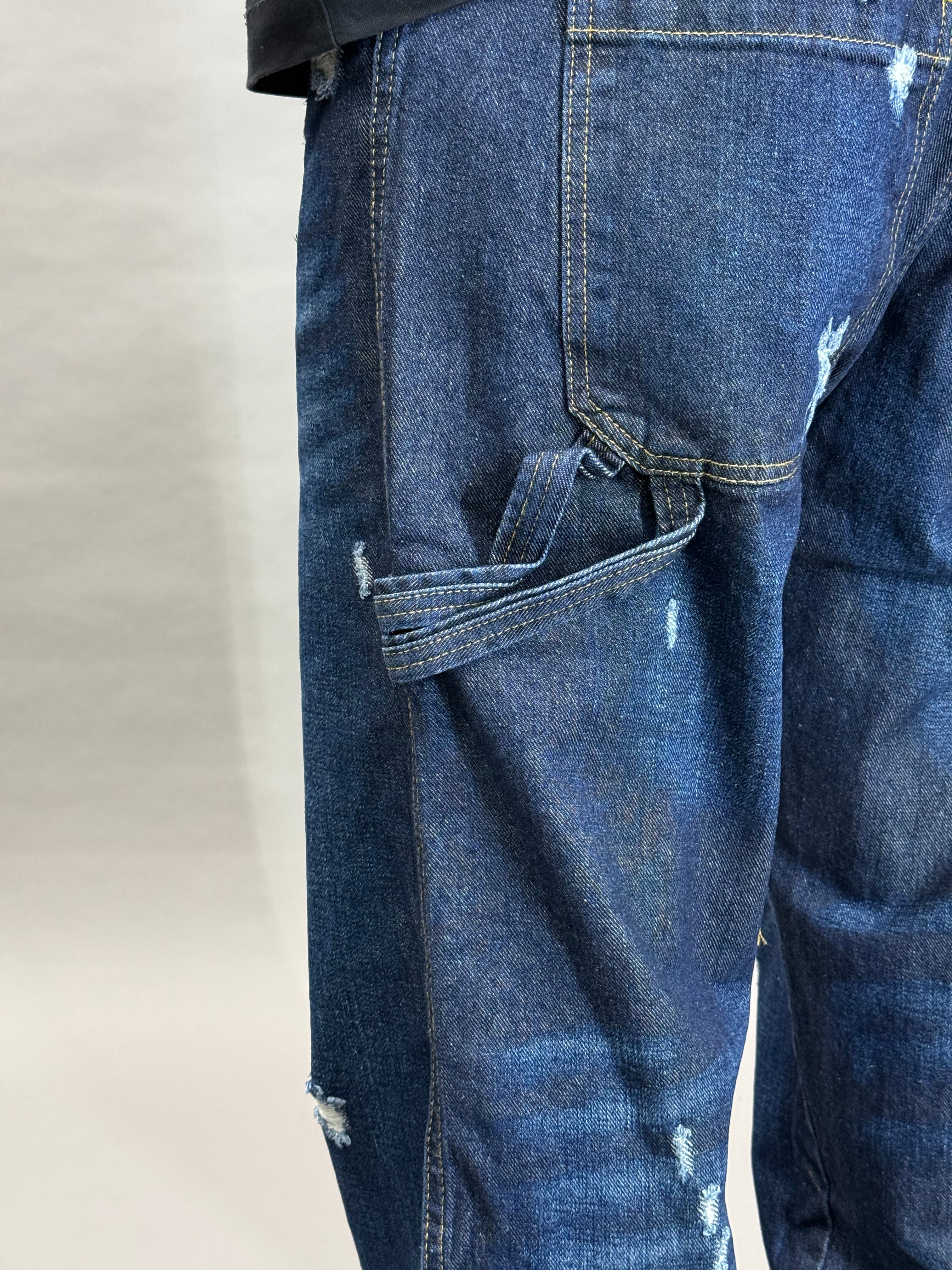 Baggy Work Dirty Blue Priority