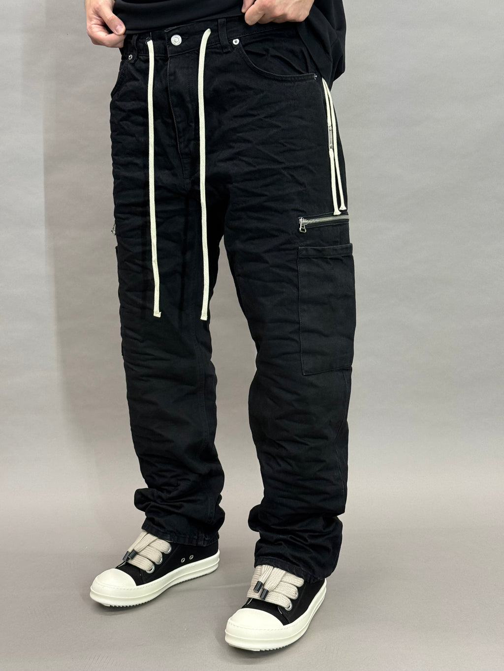 Denim Pocket Black