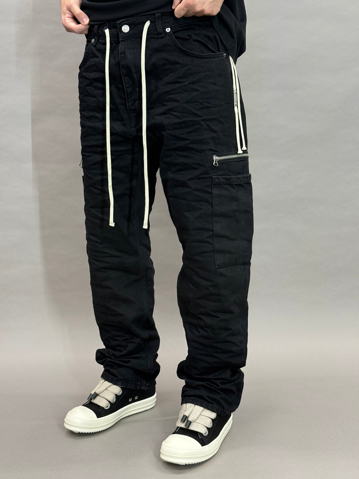 Denim Pocket Black