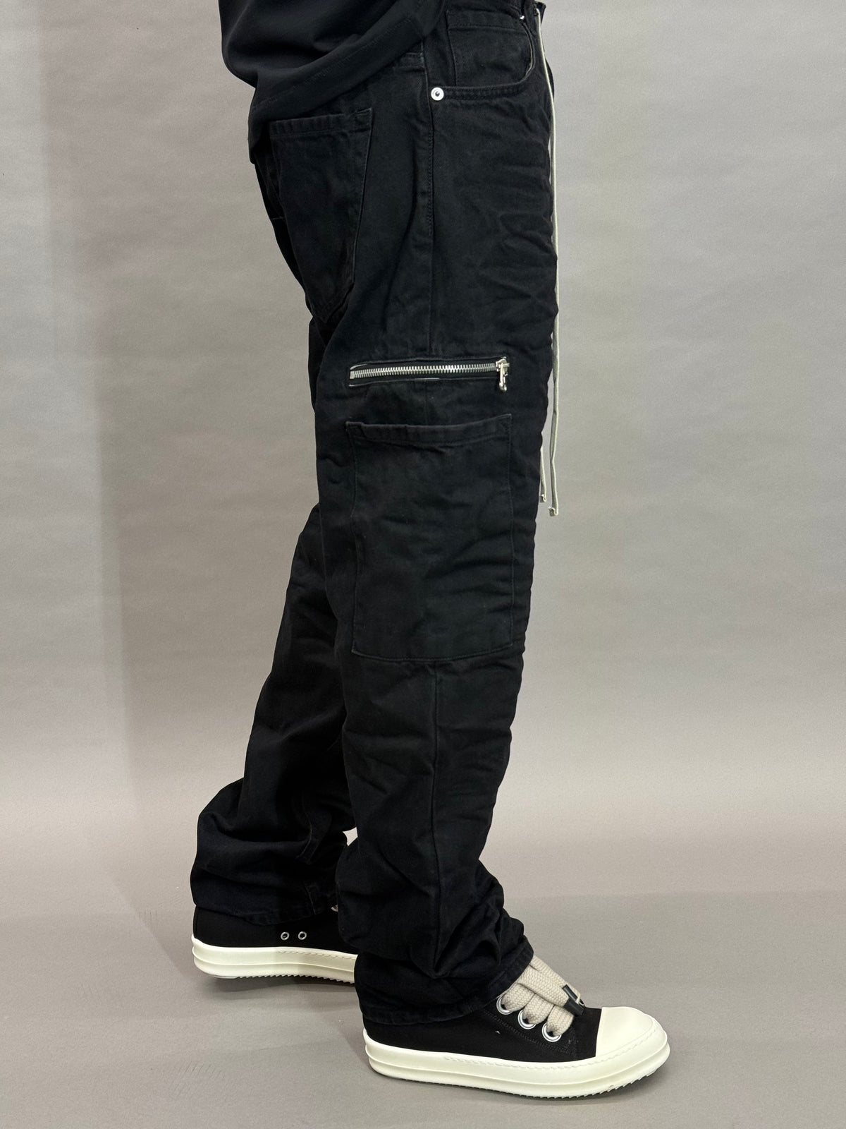 Denim Pocket Black