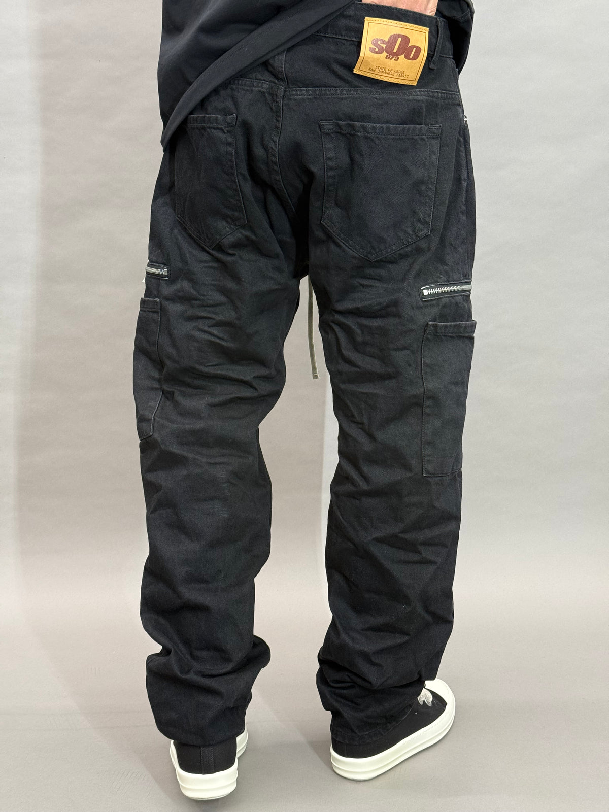 Denim Pocket Black