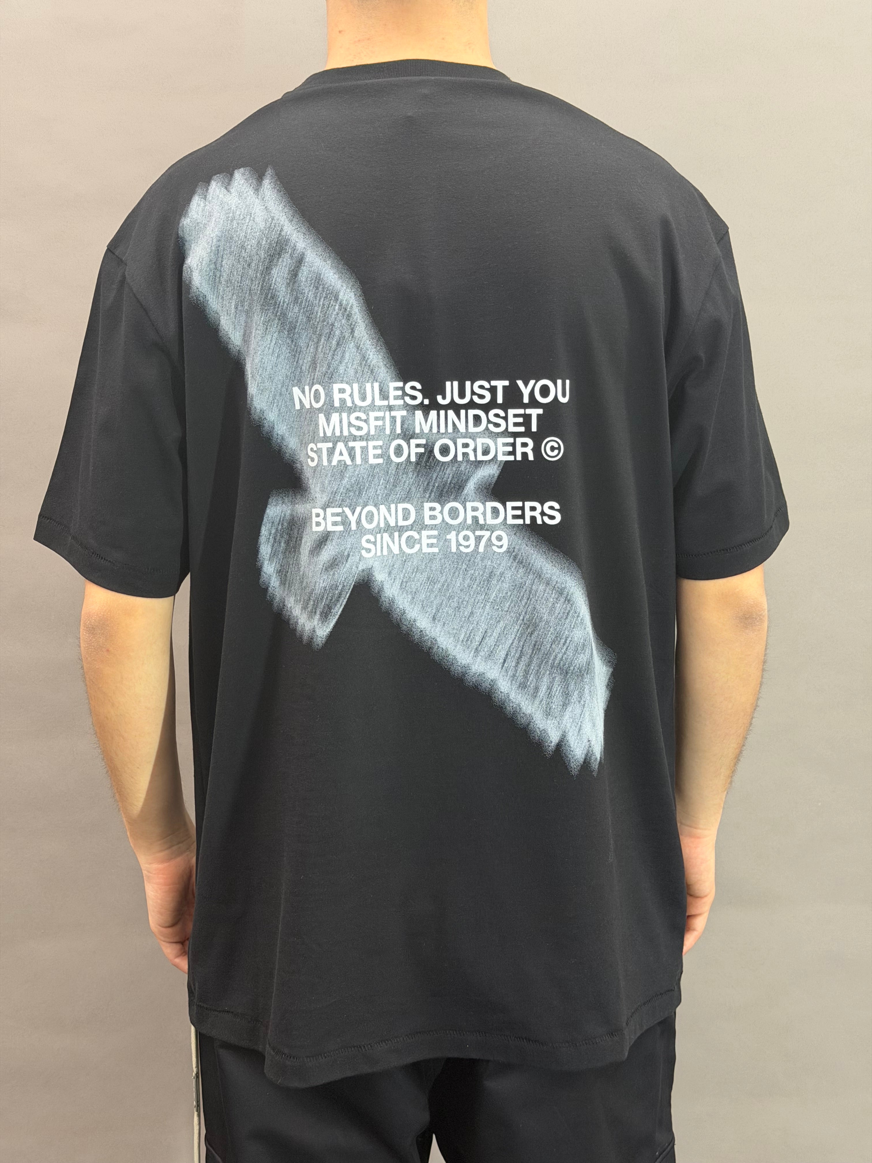 Tee Eagle Black