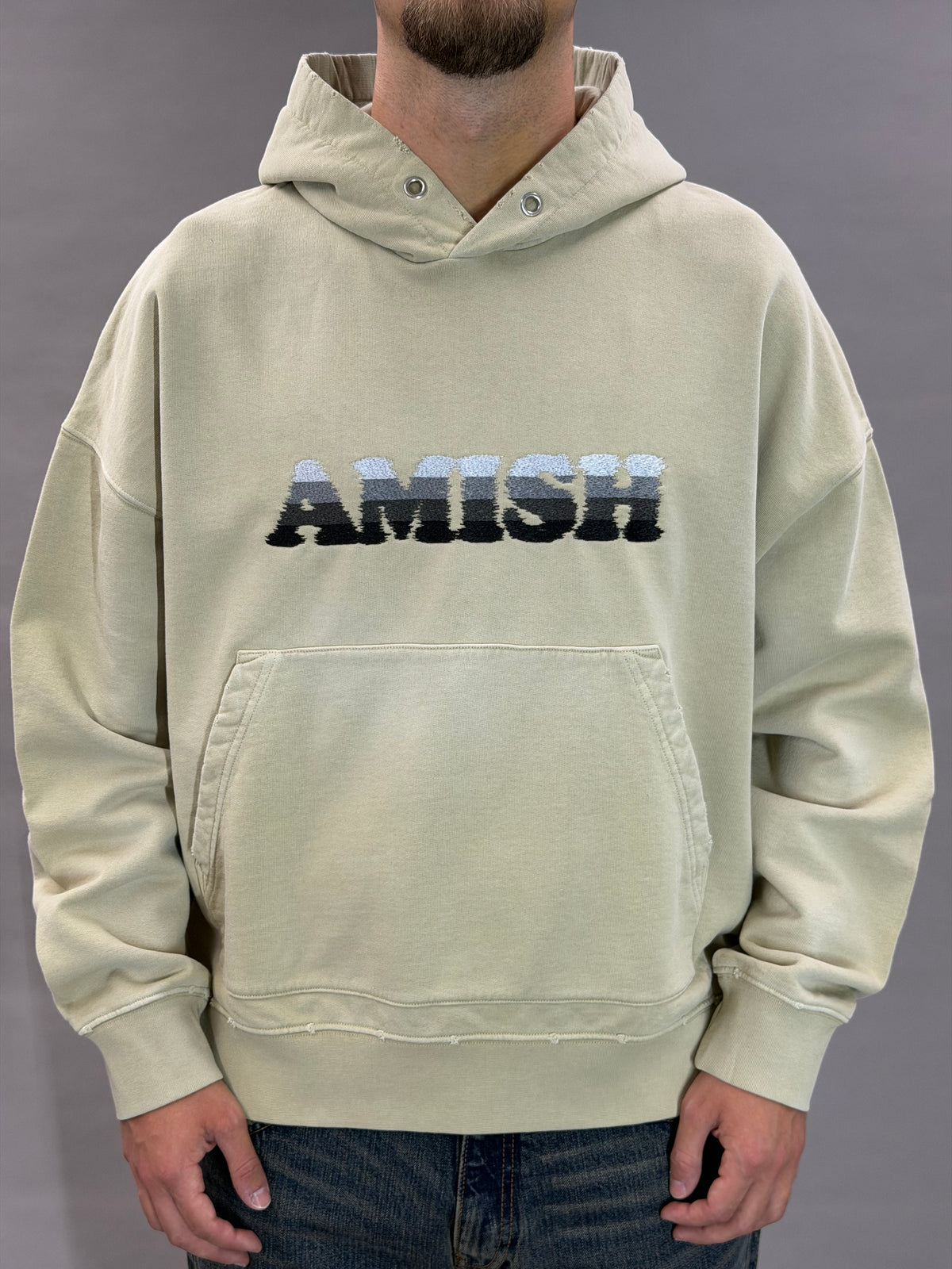 Hood Sweater imperfect Amish