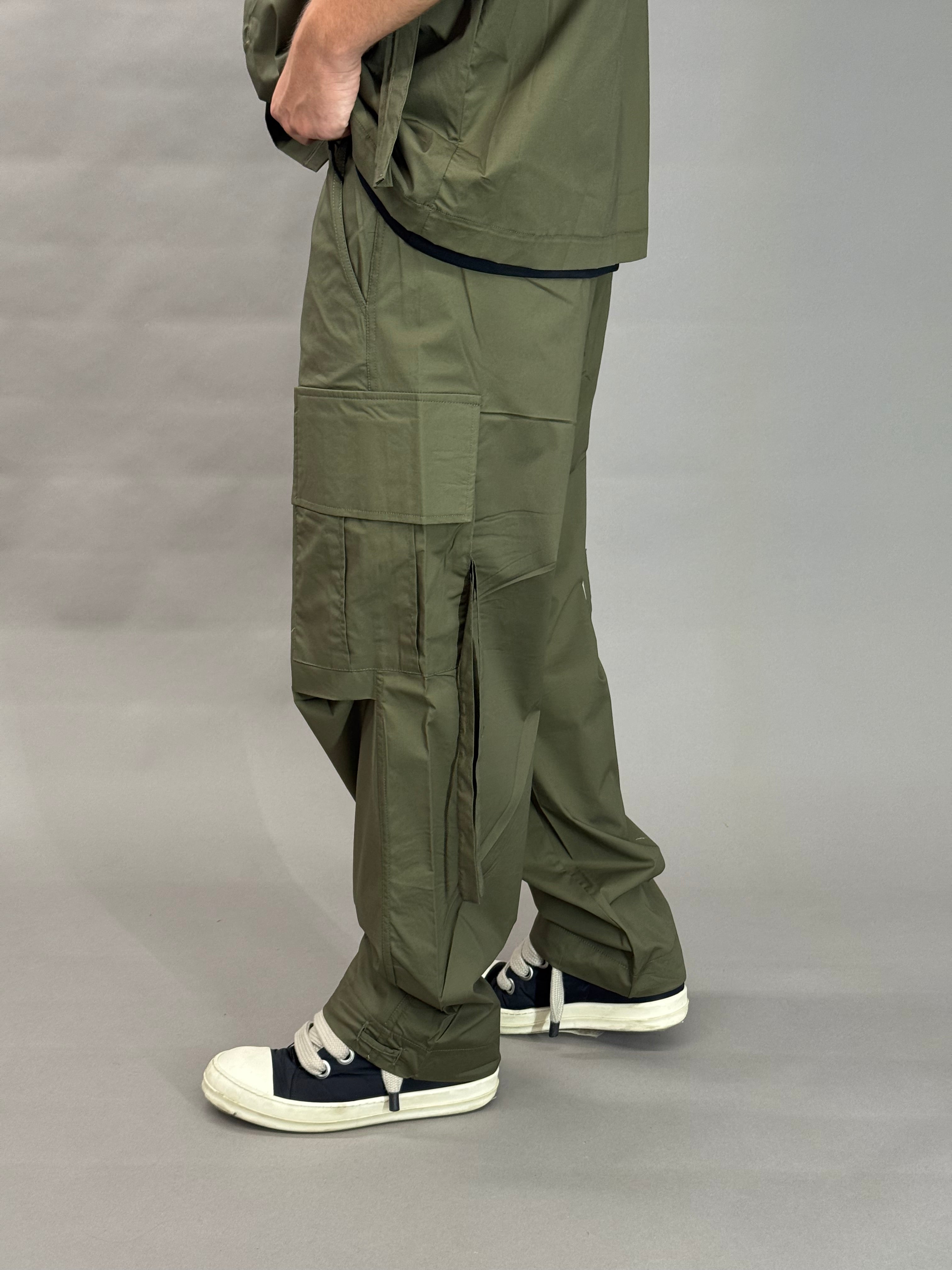 Double Pocket Cargo Green
