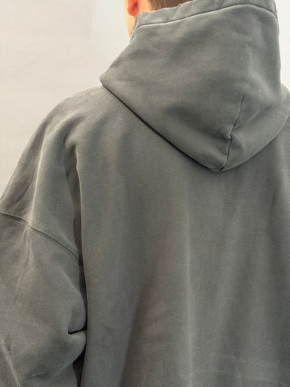 Hood Zip Sweater Micrologo Amish